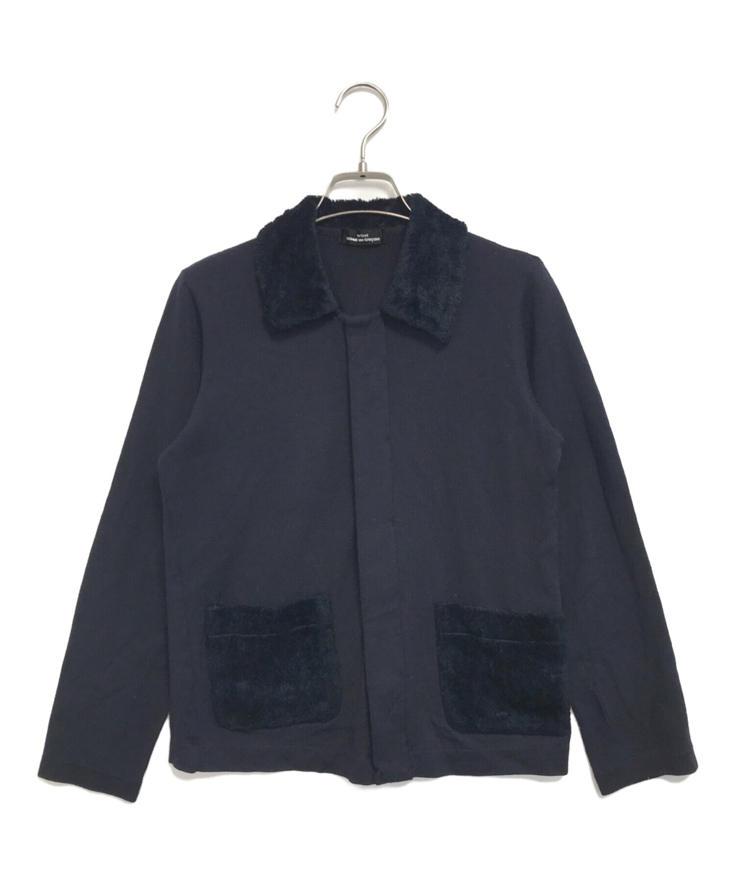 [Pre-owned] tricot COMME des GARCONS Paneled wool shirt TT-040270