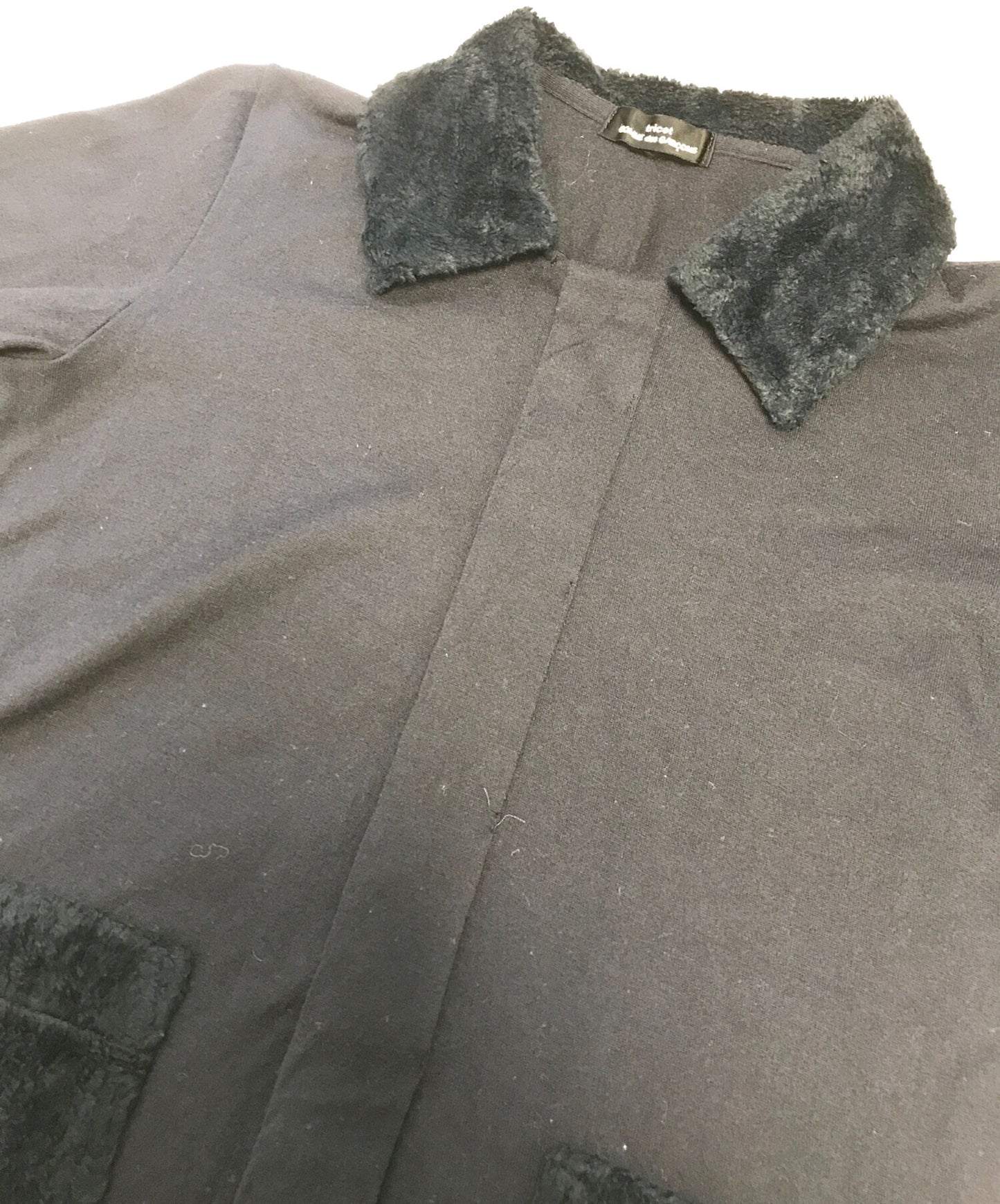 [Pre-owned] tricot COMME des GARCONS Paneled wool shirt TT-040270