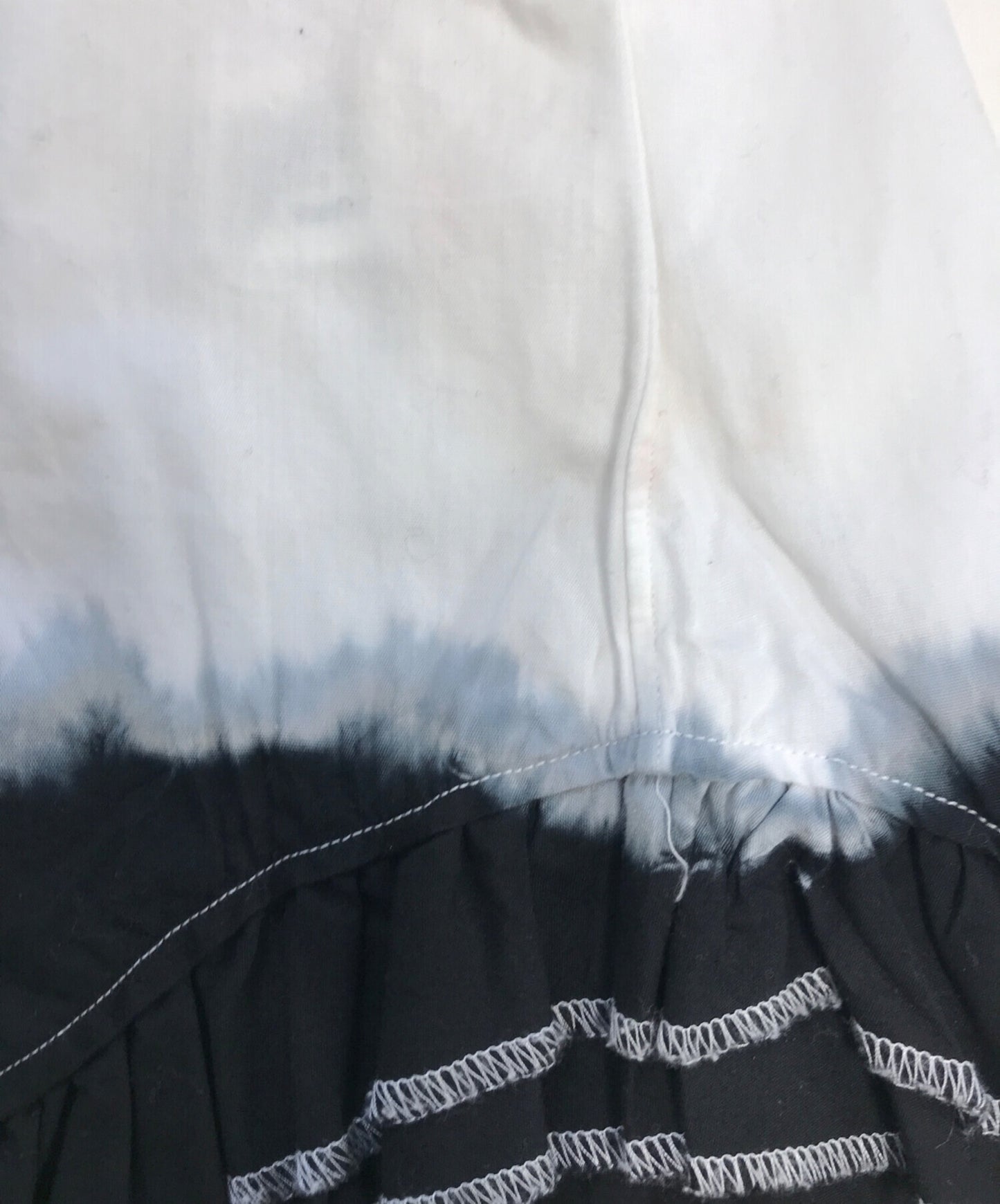 [Pre-owned] BLACK COMME des GARCONS Gradient Ruffle Shirt 1F-B021