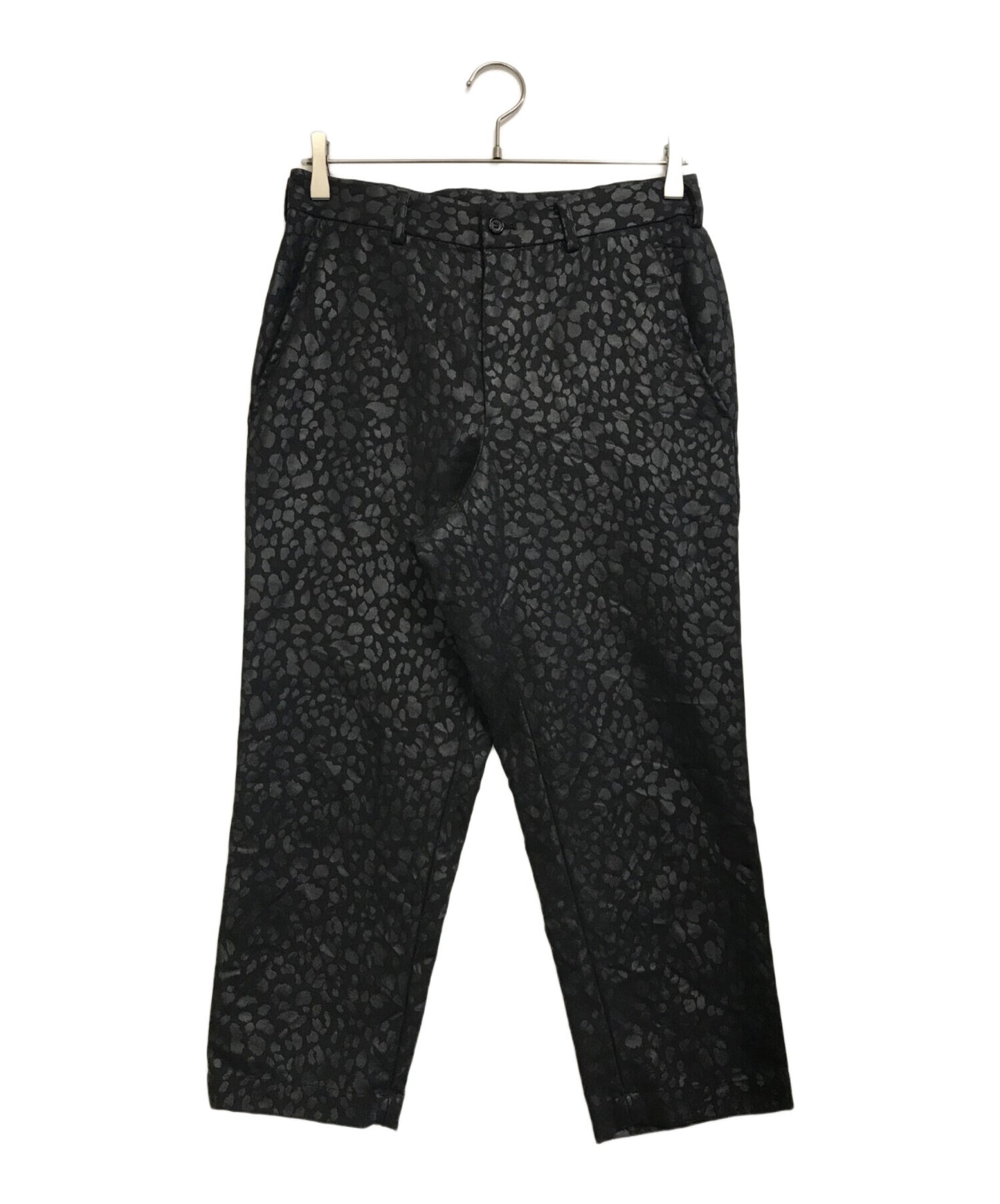 [Pre-owned] BLACK COMME des GARCONS leopard-print pants 1G-P006