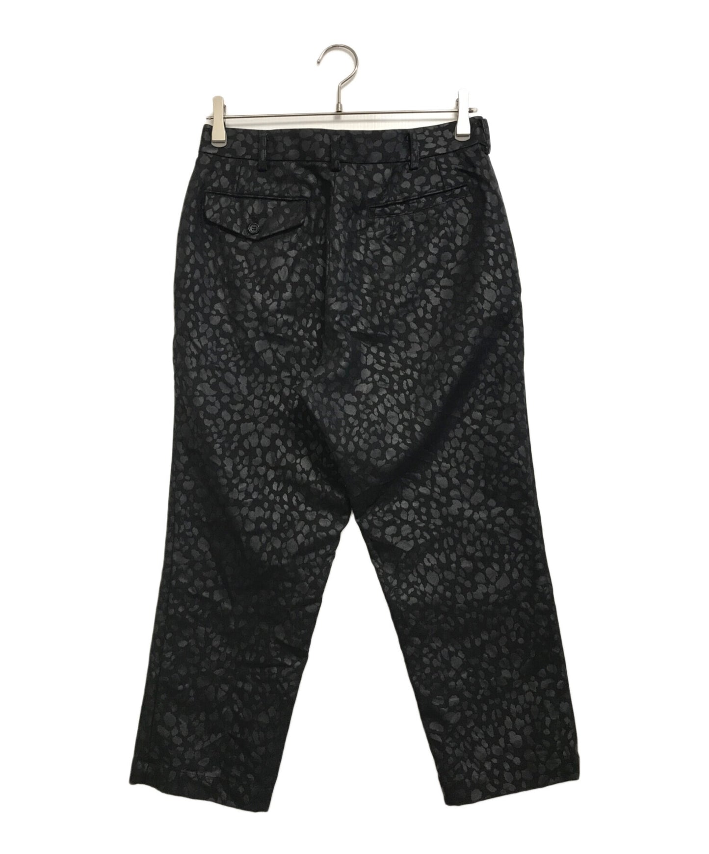 [Pre-owned] BLACK COMME des GARCONS leopard-print pants 1G-P006