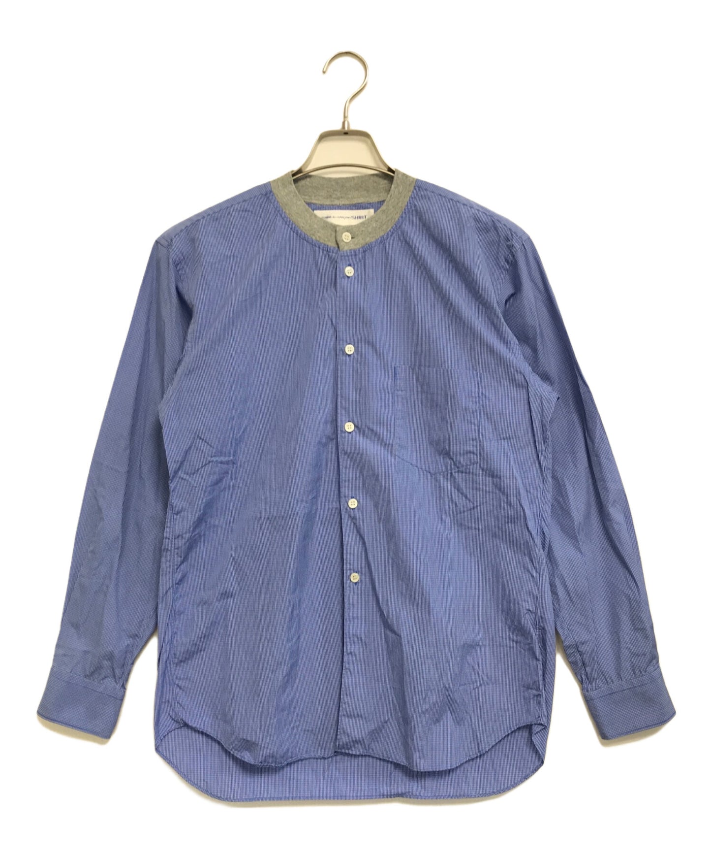 [Pre-owned] COMME des GARCONS SHIRT band-collar shirt S15024
