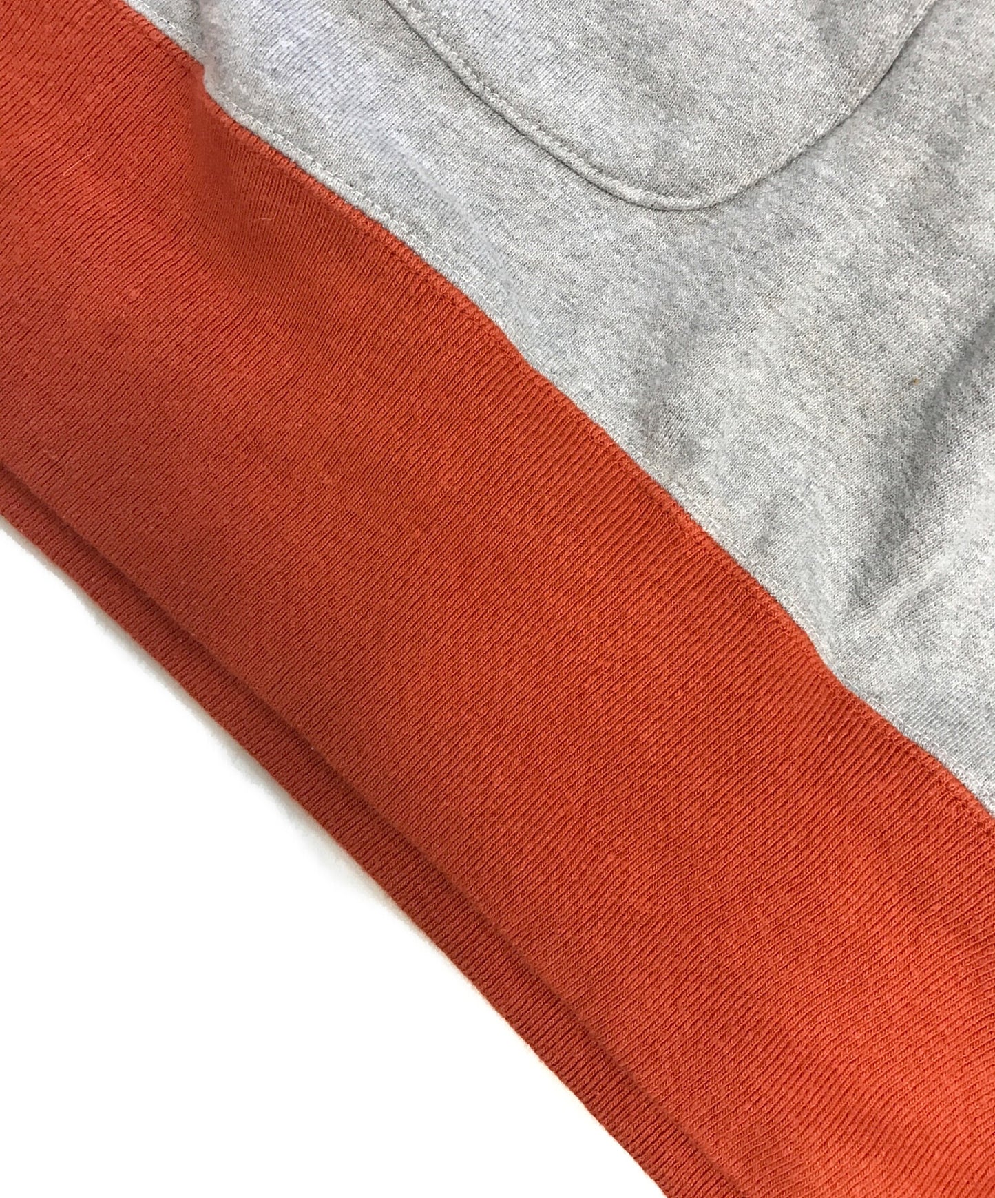 [Pre-owned] HUMAN MADE 2 Tone Half Zip Hoodie HM29CS010