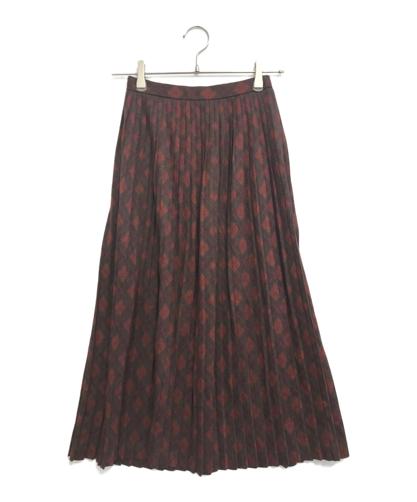 [Pre-owned] COMME des GARCONS check pleated skirt