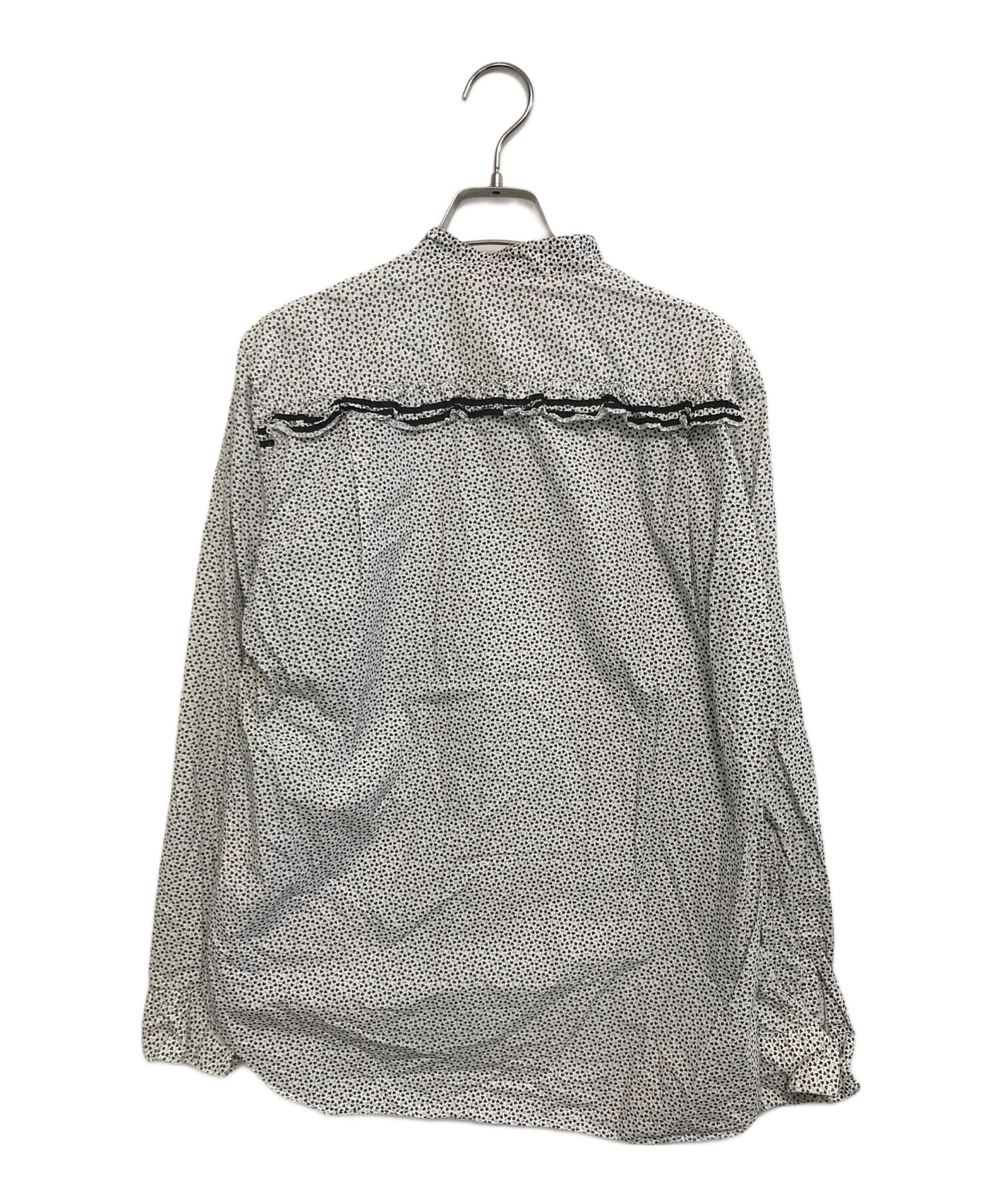 [Pre-owned] COMME des GARCONS HOMME PLUS Floral Ruffle Shirt PJ-B038