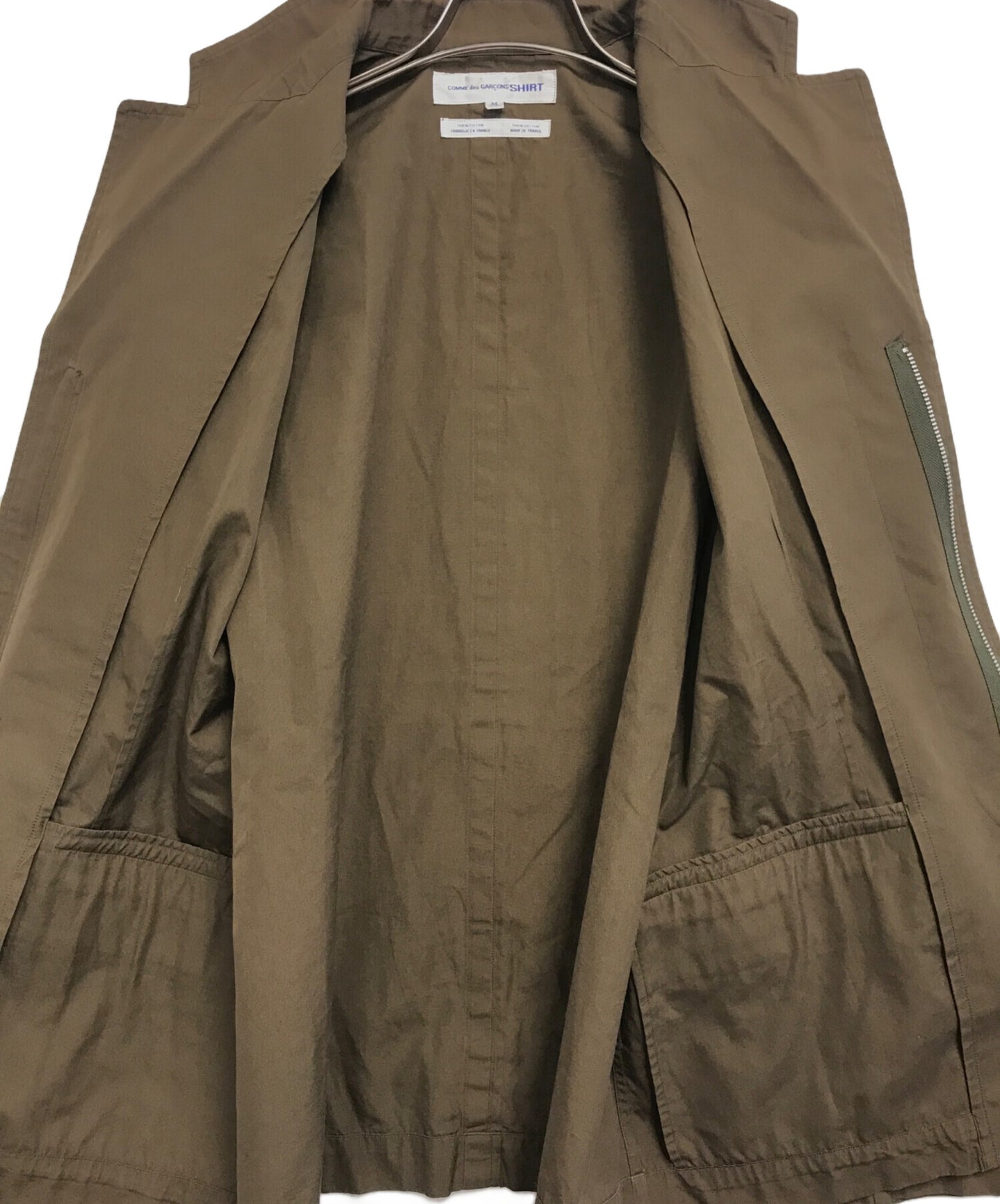 [Pre-owned] COMME des GARCONS SHIRT zip-up tailored jacket