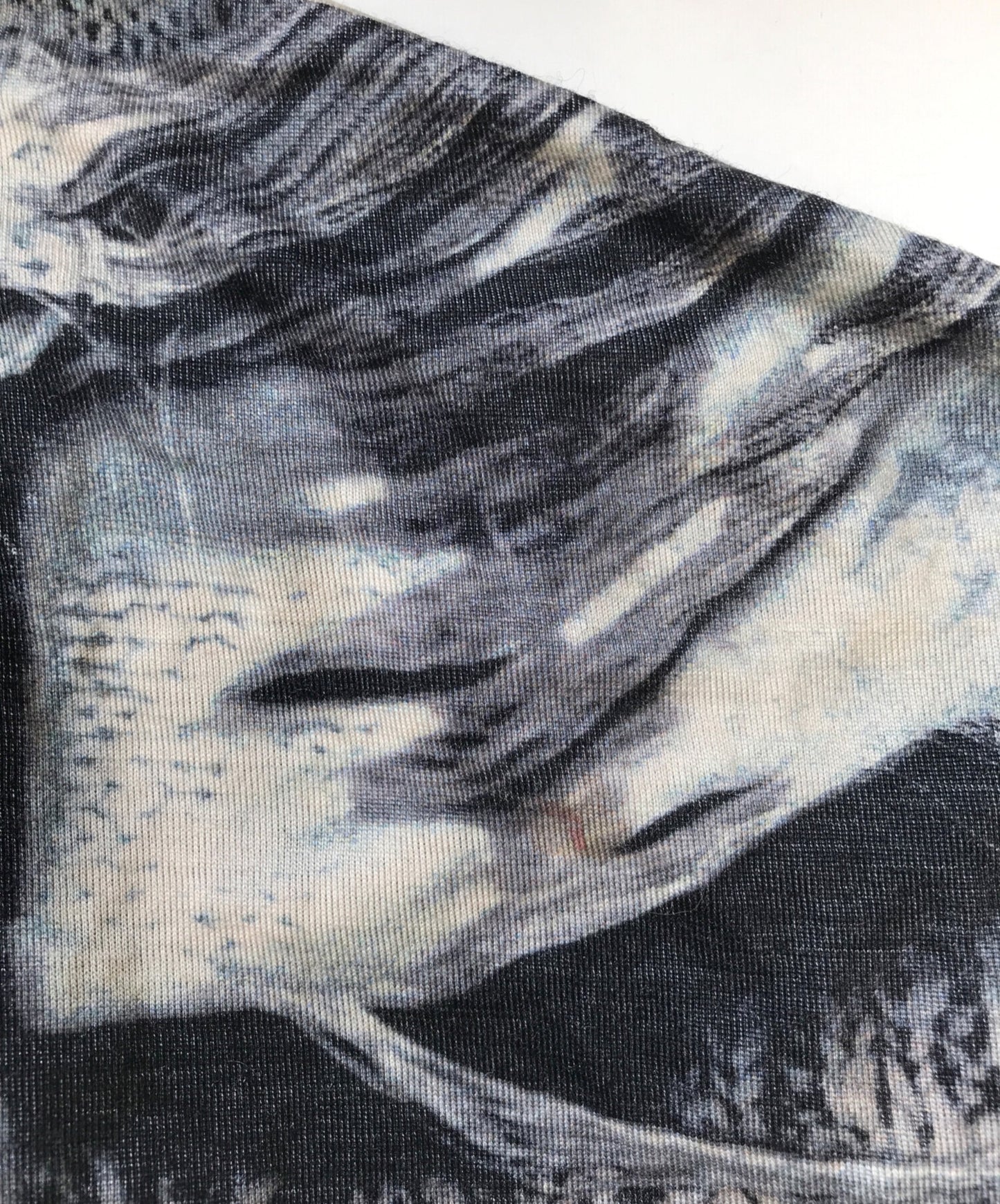 [Pre-owned] Jean Paul Gaultier FEMME Knit-Switched All-Print Power Net Cardigan