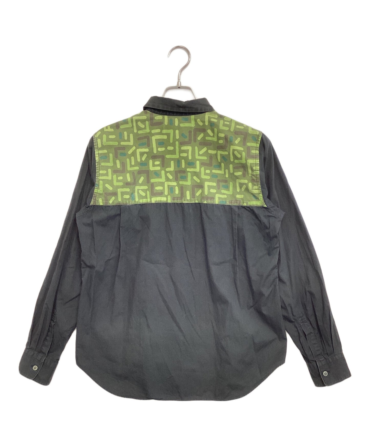 [Pre-owned] BLACK COMME des GARCONS camouflage-switched shirt 1N-B006
