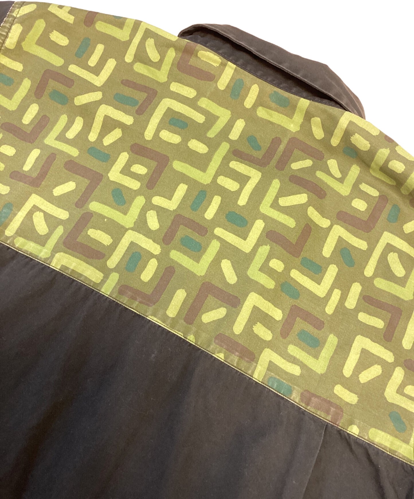 [Pre-owned] BLACK COMME des GARCONS camouflage-switched shirt 1N-B006