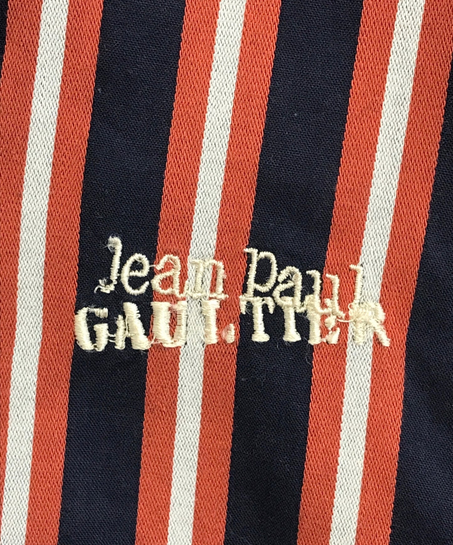 [Pre-owned] Jean Paul Gaultier FEMME striped logo setup