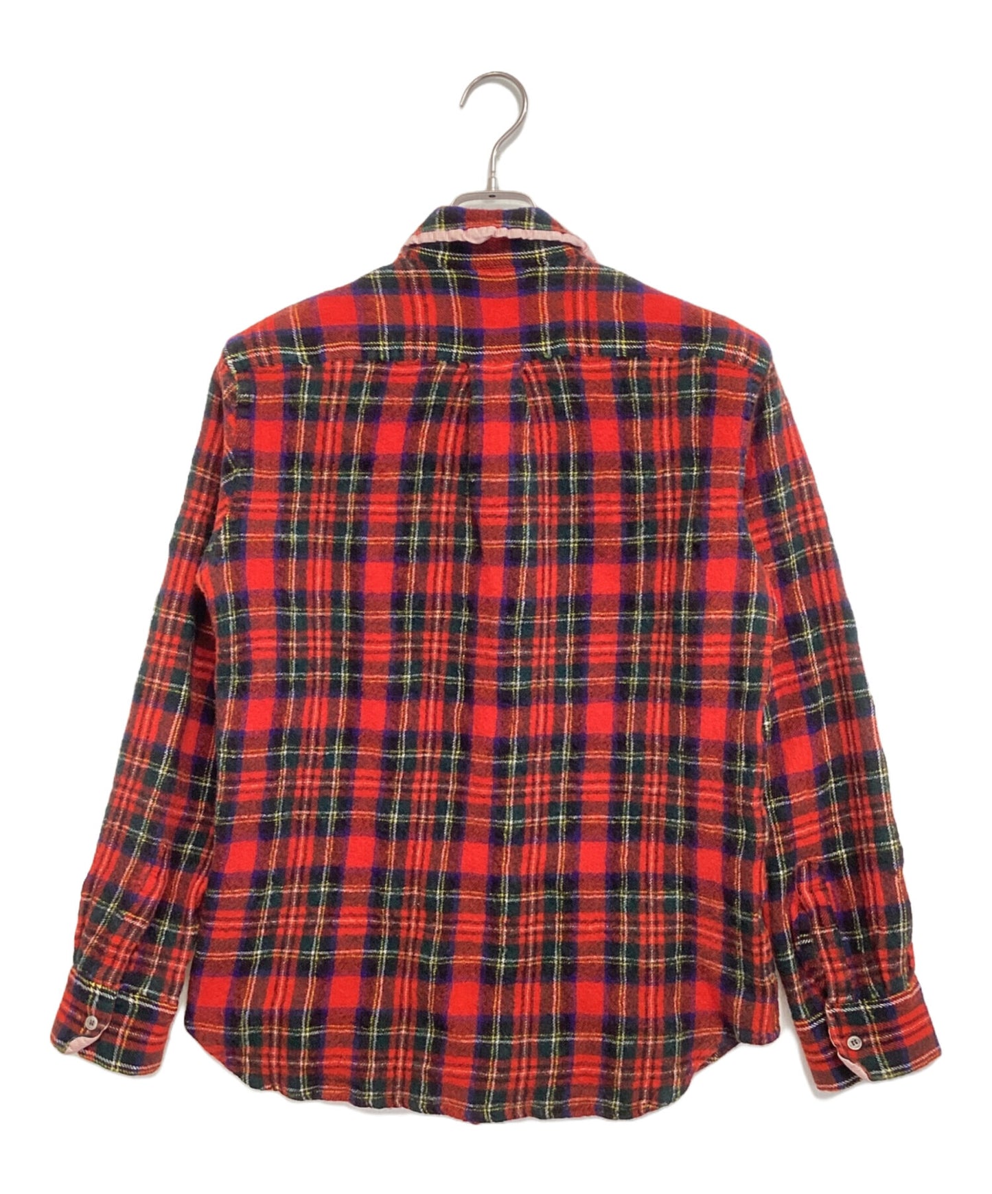 [Pre-owned] COMME des GARCONS HOMME Paneled Check Shirt