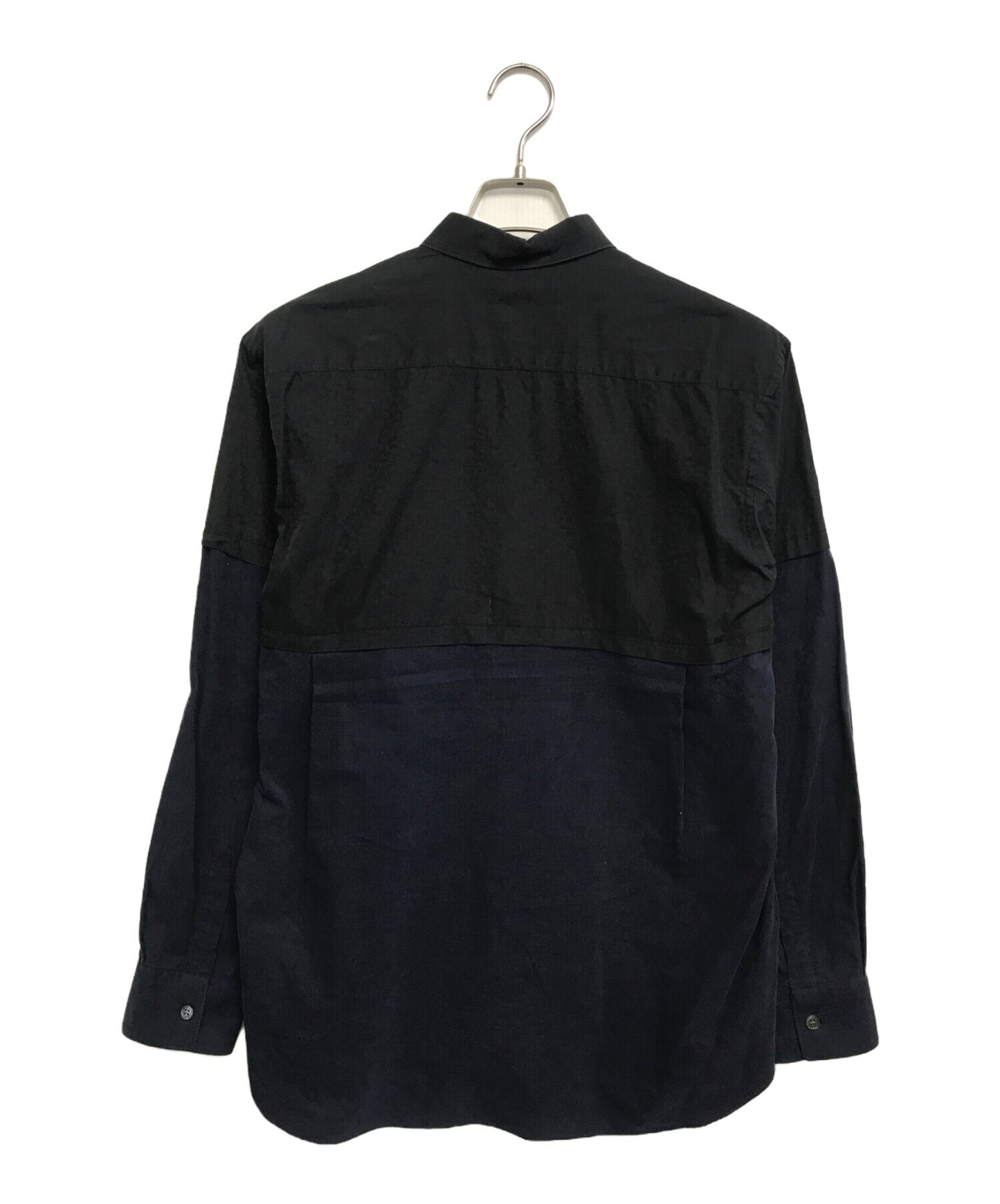 [Pre-owned] COMME des GARCONS SHIRT Shirt with Mixed-Fabric Panels W24046