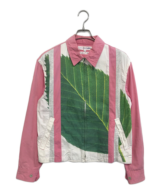 [Pre-owned] COMME des GARCONS SHIRT Printed Zip-Up Jacket S08063