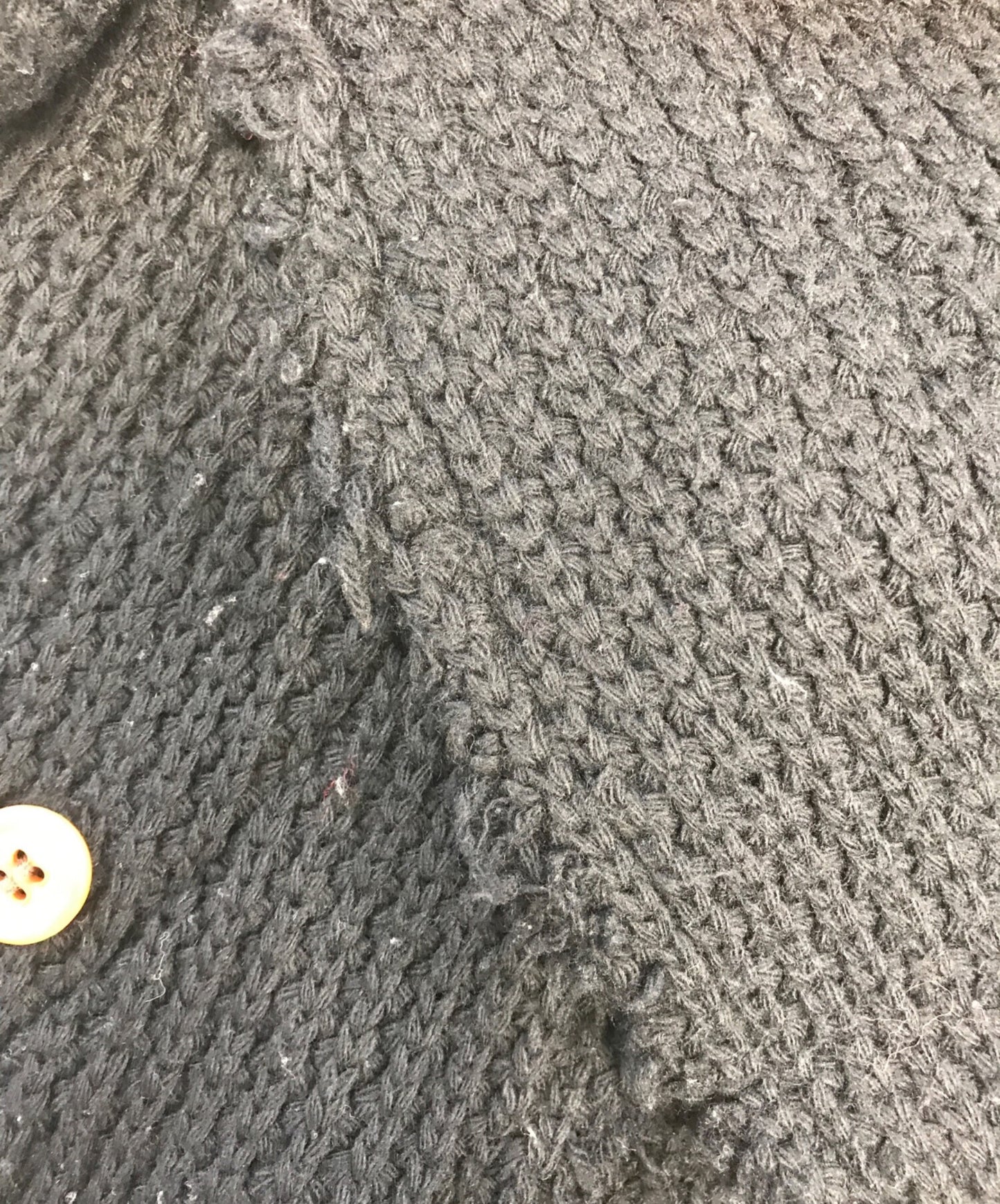 [Pre-owned] COMME des GARCONS Asymmetrical Knit Jacket GG-J033