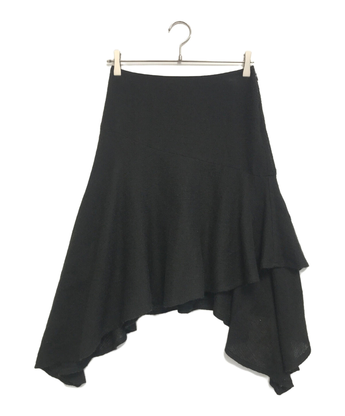[Pre-owned] Jean Paul GAULTIER Asymmetrical Wool Skirt YA SW 0006