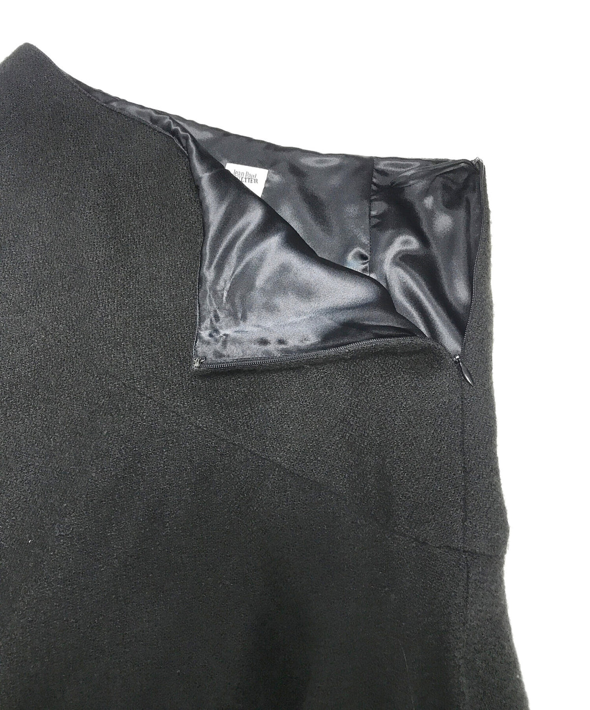 [Pre-owned] Jean Paul GAULTIER Asymmetrical Wool Skirt YA SW 0006