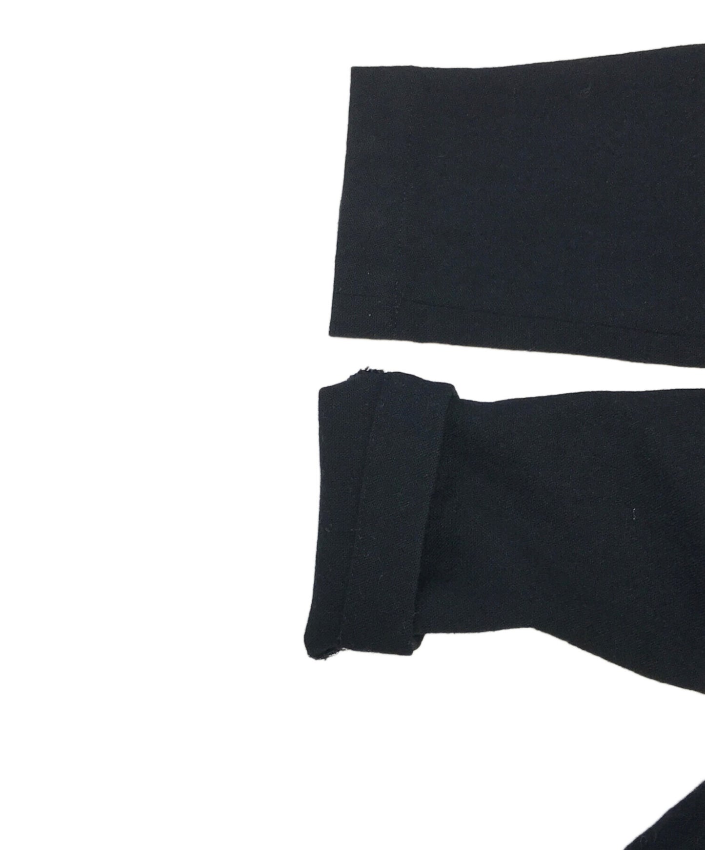 [Pre-owned] COMME des GARCONS Asymmetrical Wool Blouse B-050300