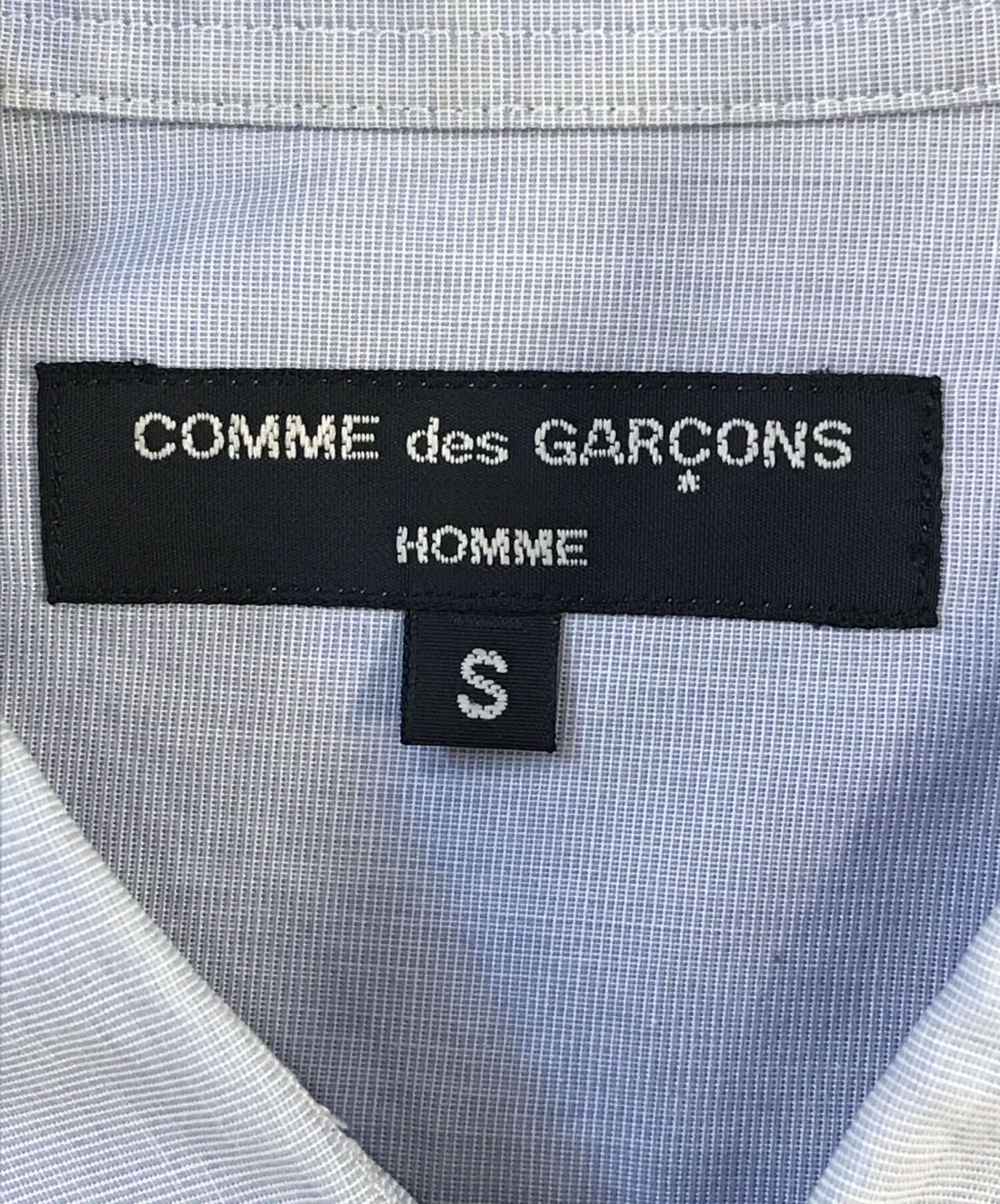 [Pre-owned] COMME des GARCONS HOMME Piped Shirt HC-B112