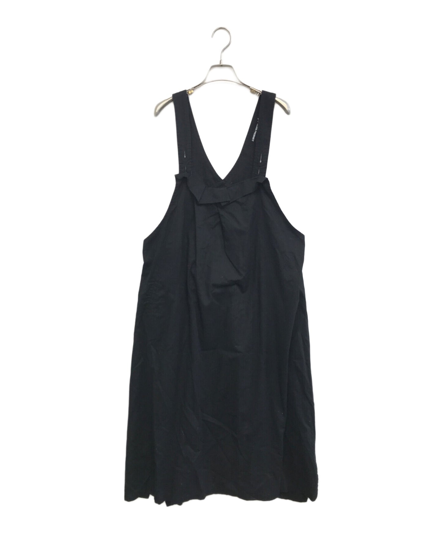 [Pre-owned] Y's COTTON TWILL ASYMMETRICAL SHOULDER STRAP DRESS YJ-D82-003