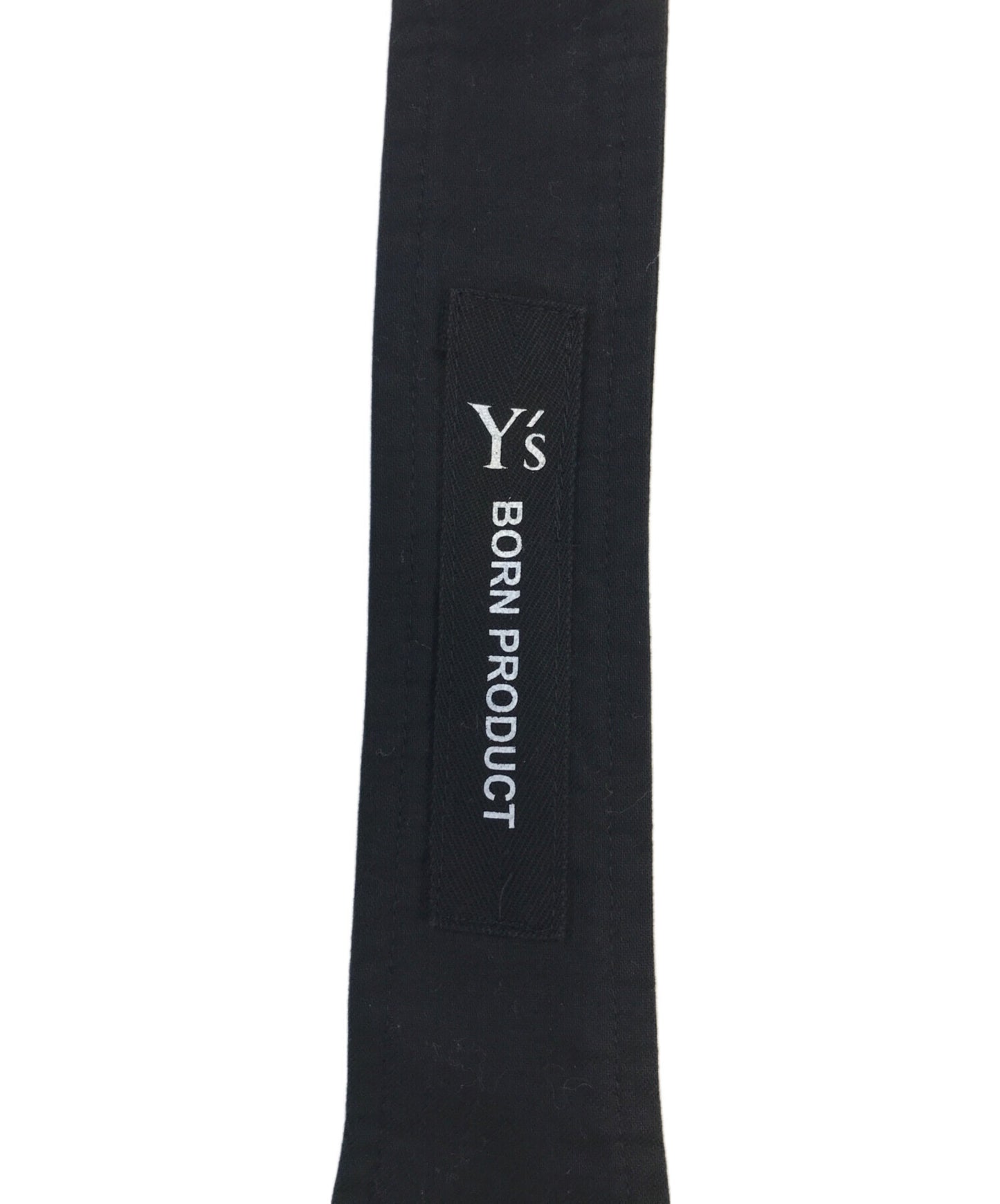 [Pre-owned] Y's COTTON TWILL ASYMMETRICAL SHOULDER STRAP DRESS YJ-D82-003