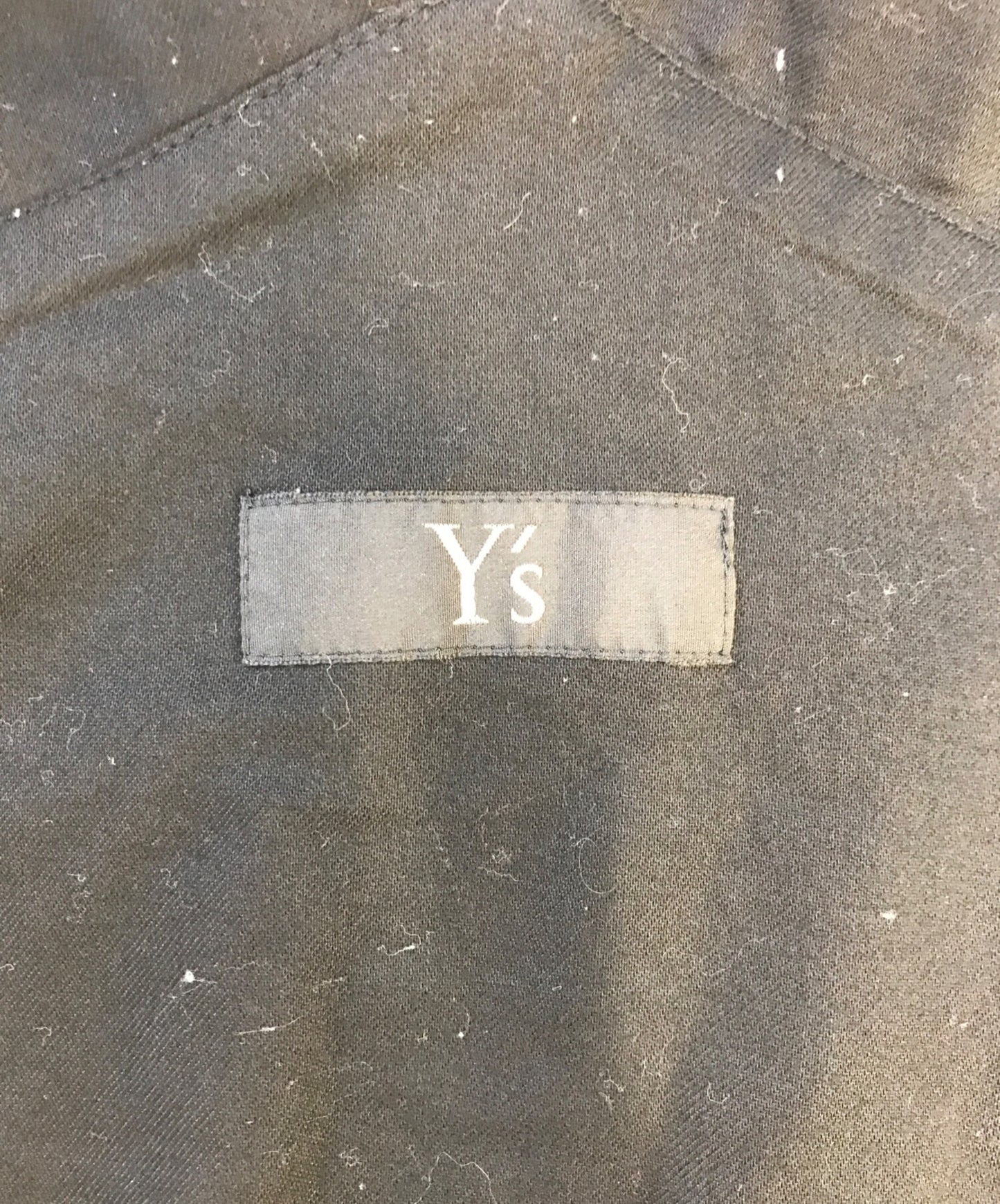 [Pre-owned] Y's COTTON TWILL ASYMMETRICAL SHOULDER STRAP DRESS YJ-D82-003