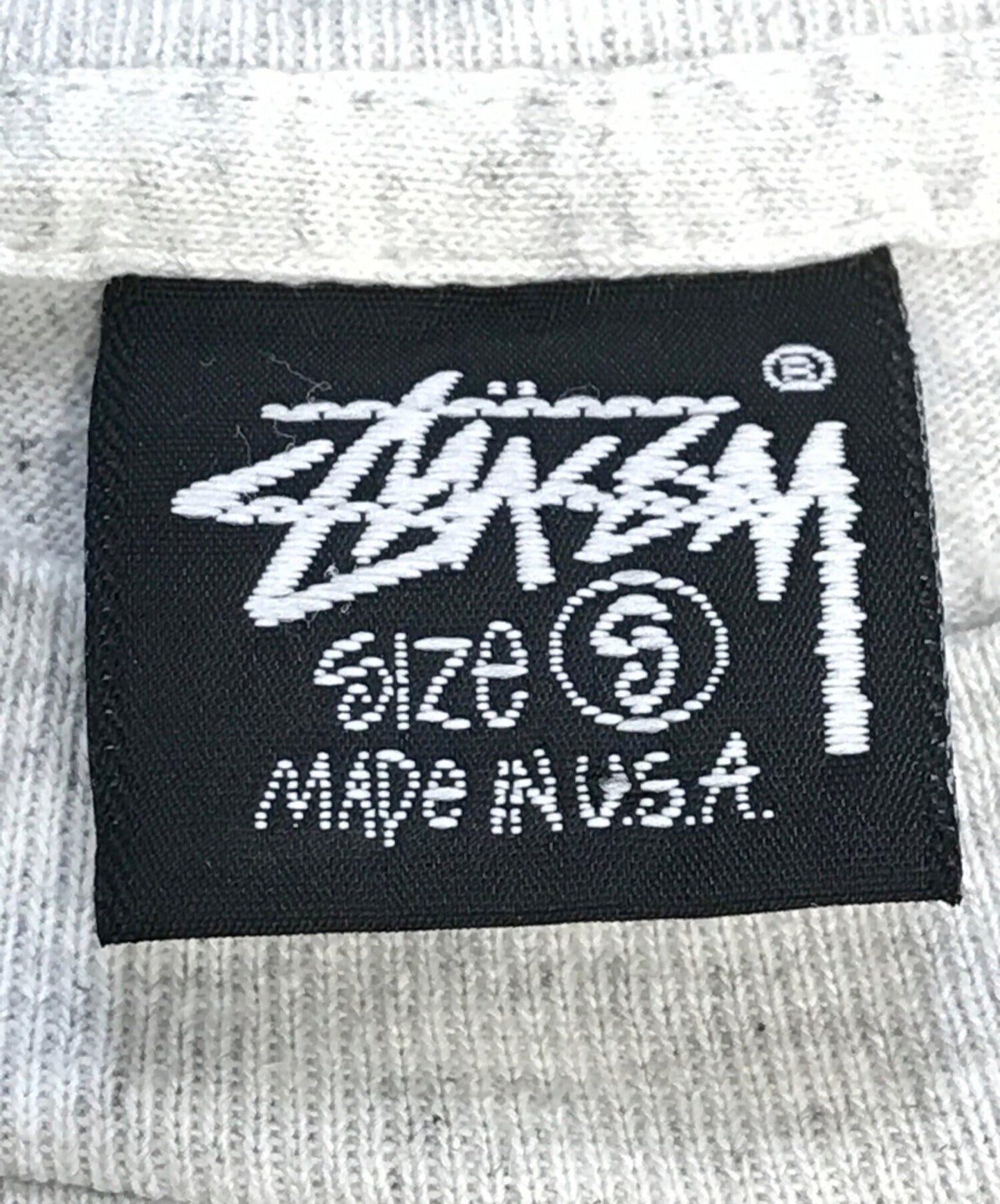 [Pre-owned] stussy T-Shirt with a Crumpled Crown Print