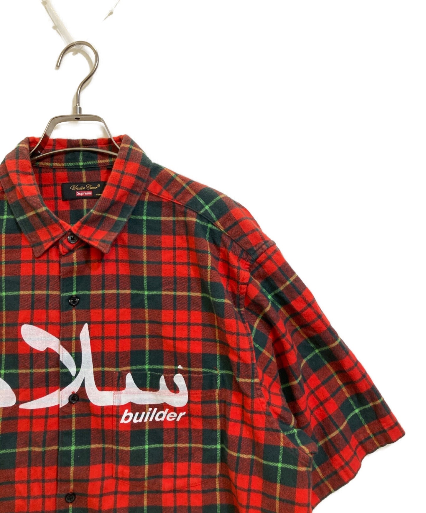 [Pre-owned] UNDERCOVER 23SS Flannel Shirt Arabic Logo