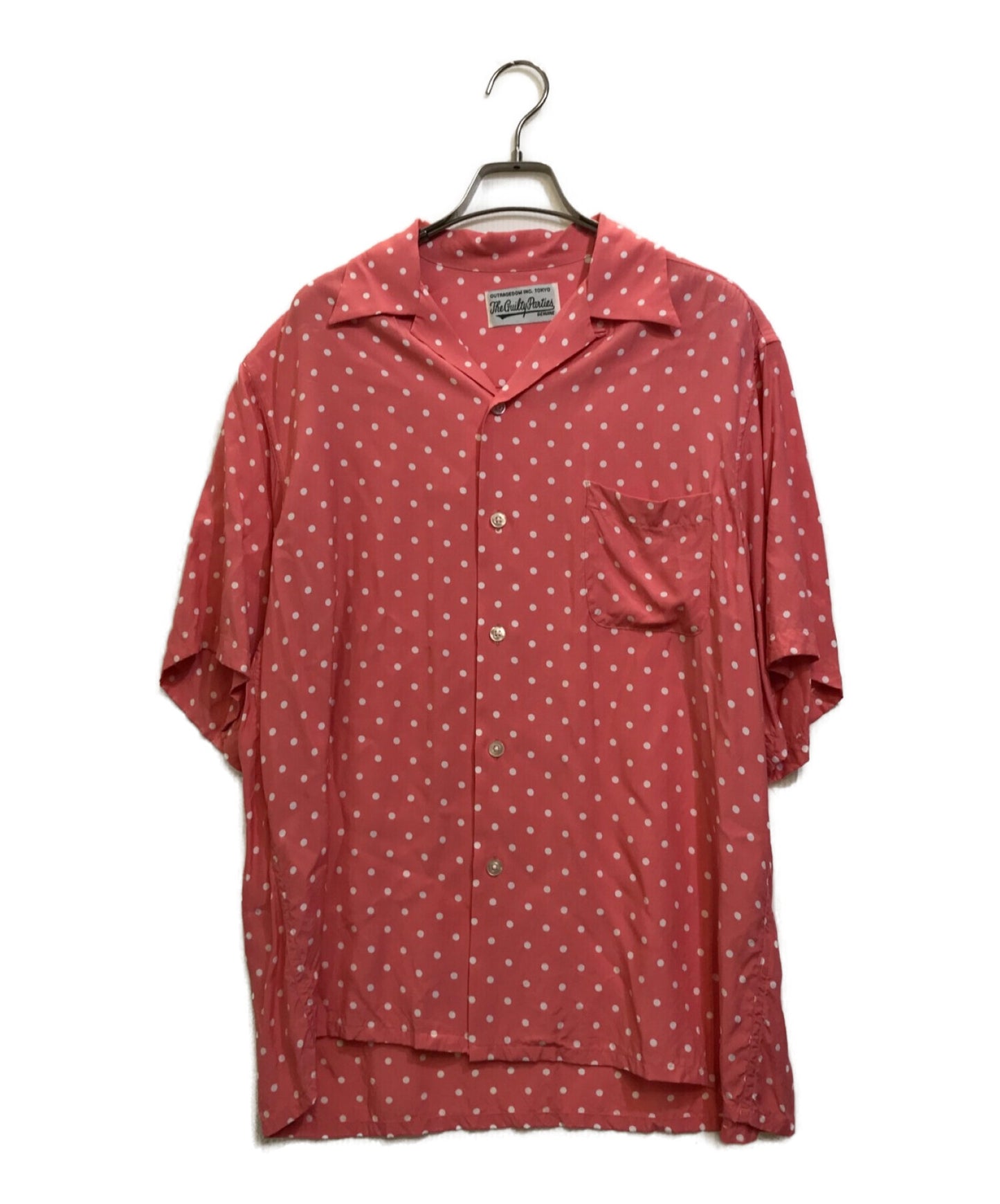 [Pre-owned] WACKO MARIA open-collared shirt 22SS-WMS-HI12