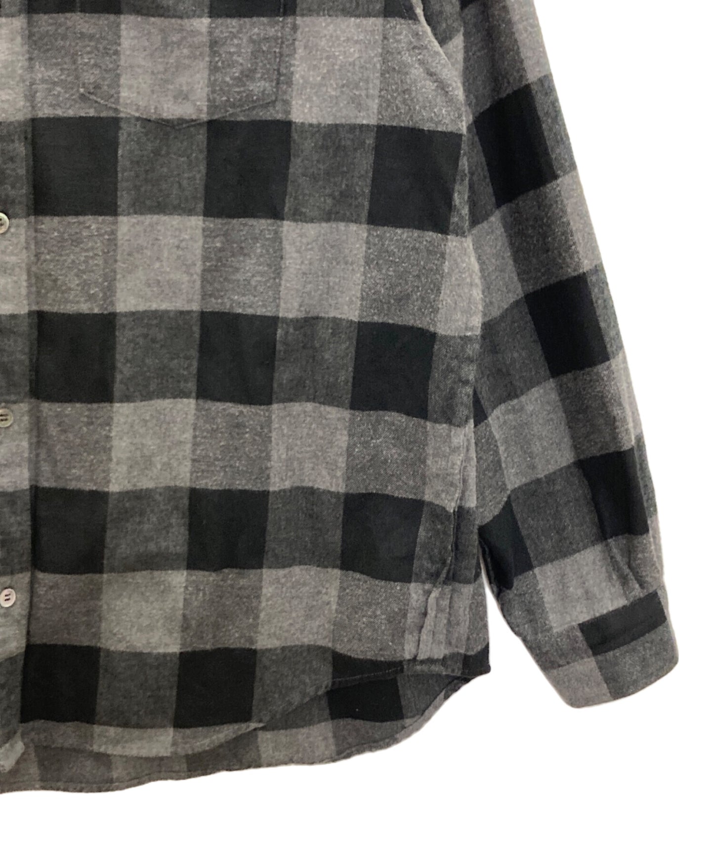 [Pre-owned] UNDERCOVER flannel check shirt UC1C4410