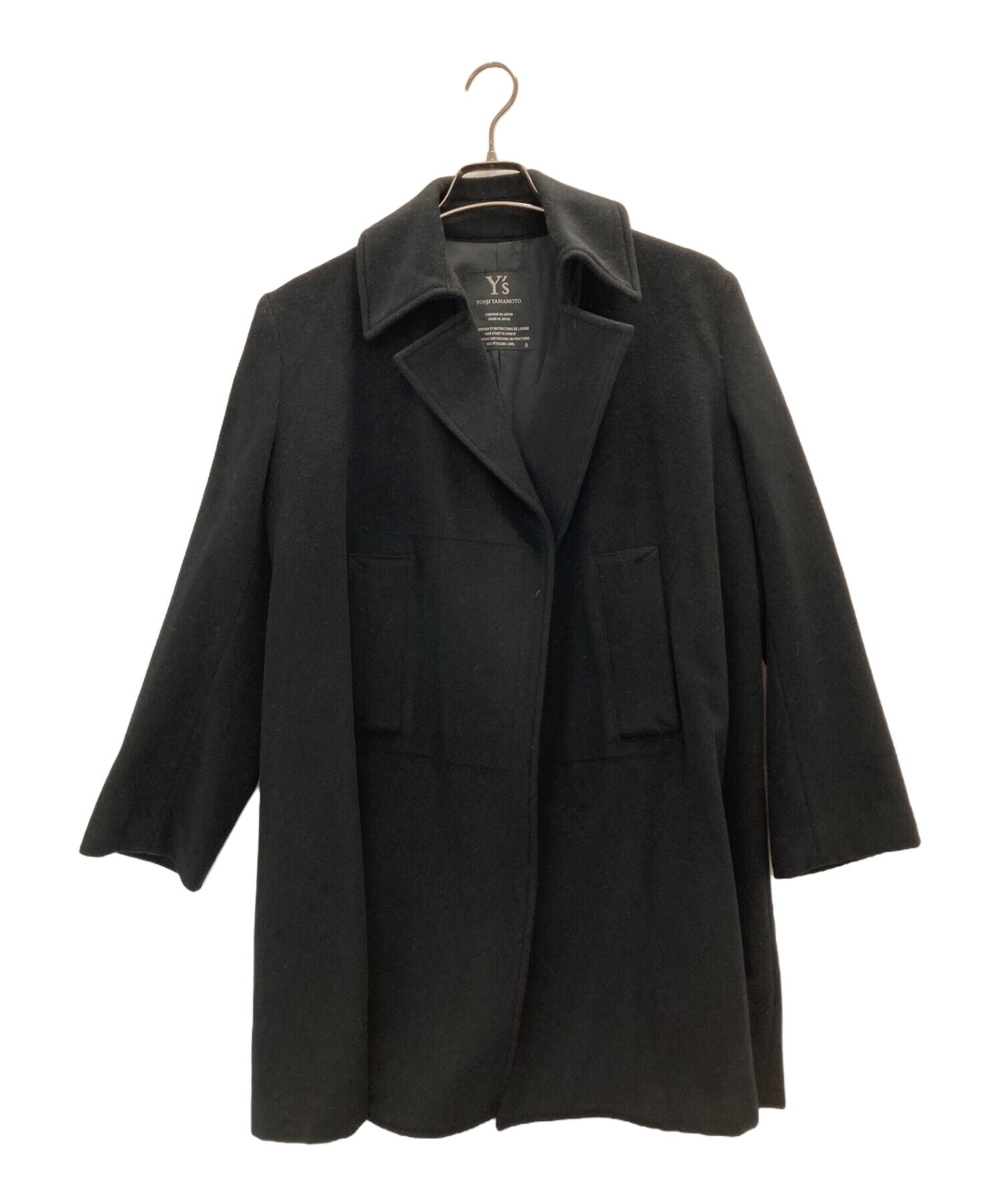 [Pre-owned] Y's Wool Cashmere Coat YL-C03-102