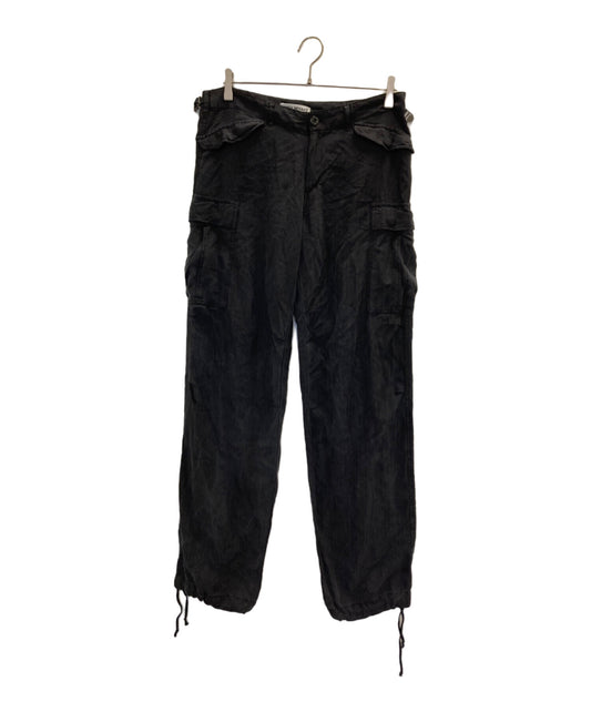 [Pre-owned] ISSEY MIYAKE Silk cargo pants IM53FF550