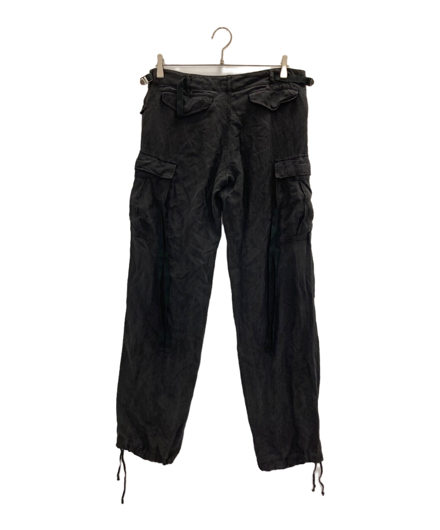 [Pre-owned] ISSEY MIYAKE Silk cargo pants IM53FF550