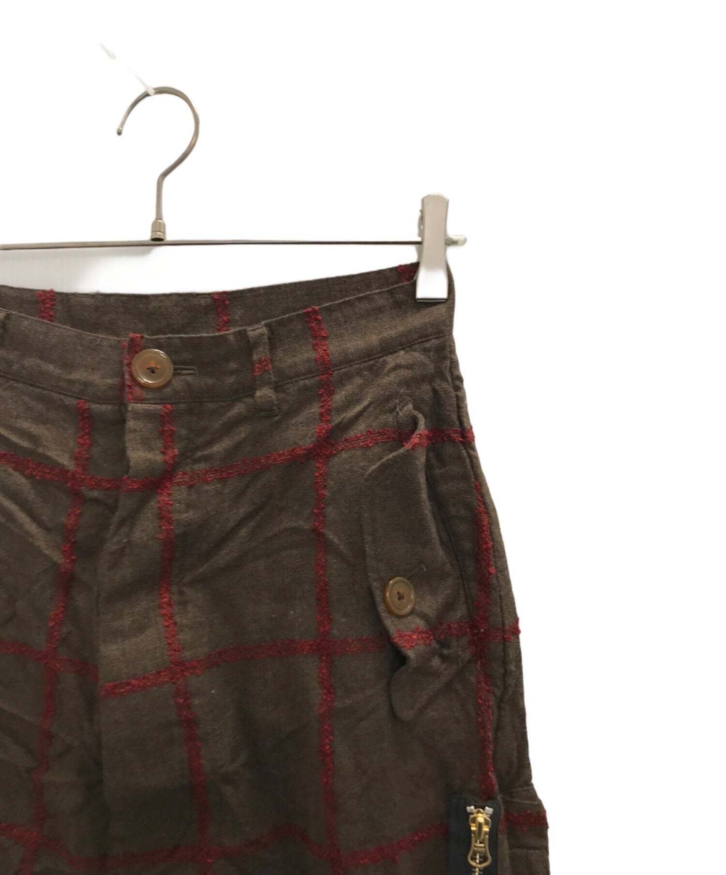 [Pre-owned] Vivienne Westwood man wool check pants 2890263311