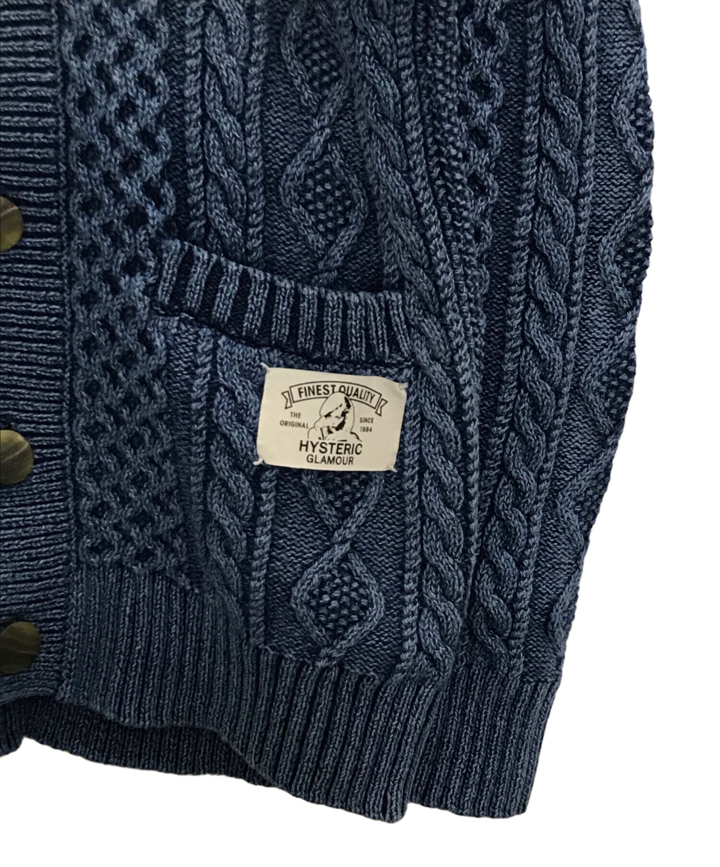 [Pre-owned] Hysteric Glamour knitted cardigan 0251ND03