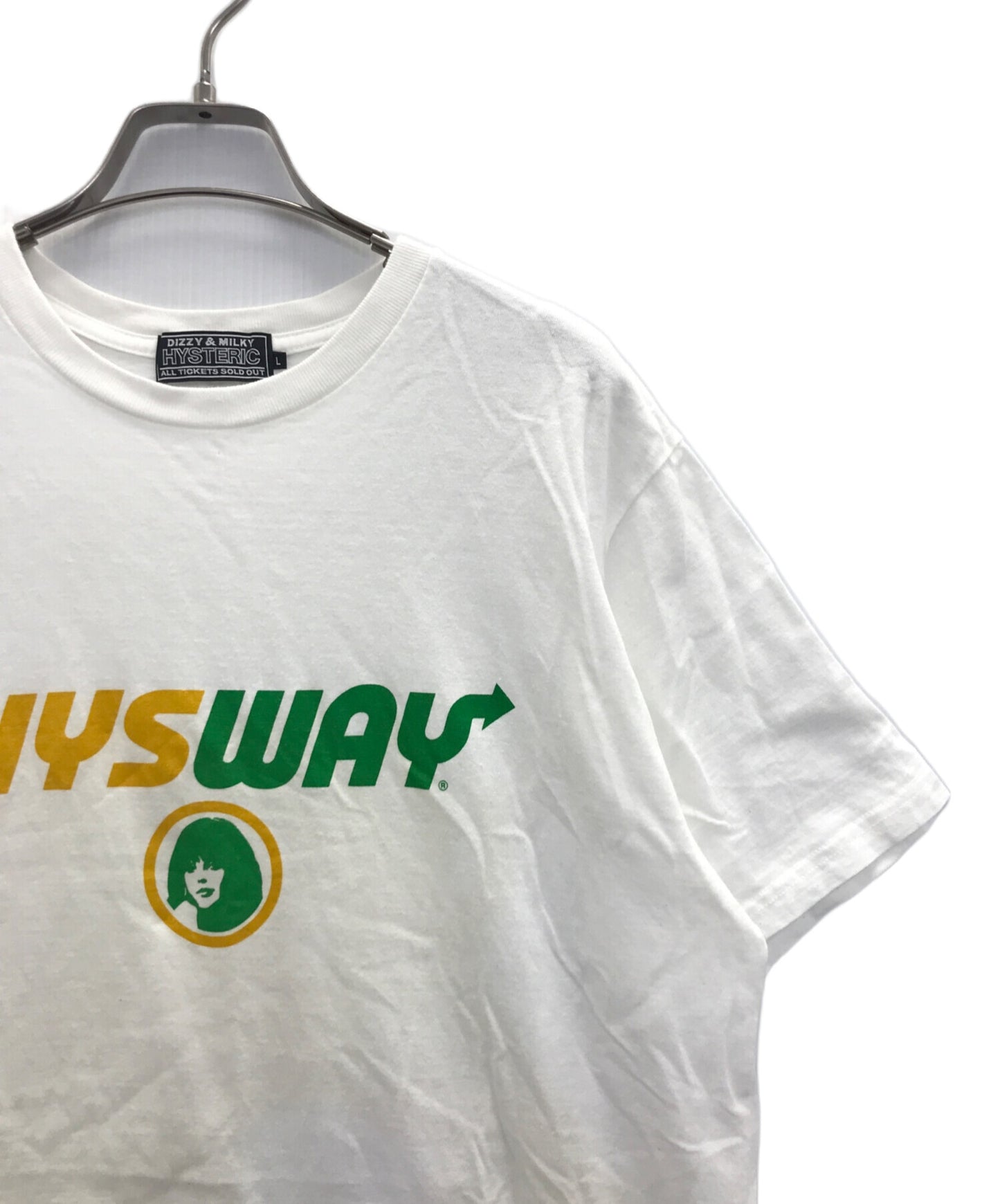 [Pre-owned] Hysteric Glamour HYS WAY T-shirt