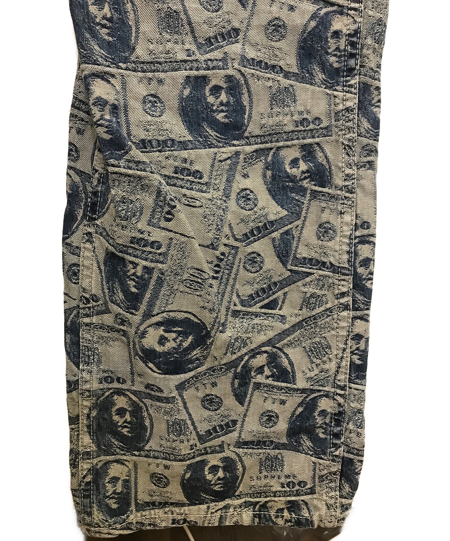 [Pre-owned] SUPREME 100 Dollar Bill Overalls