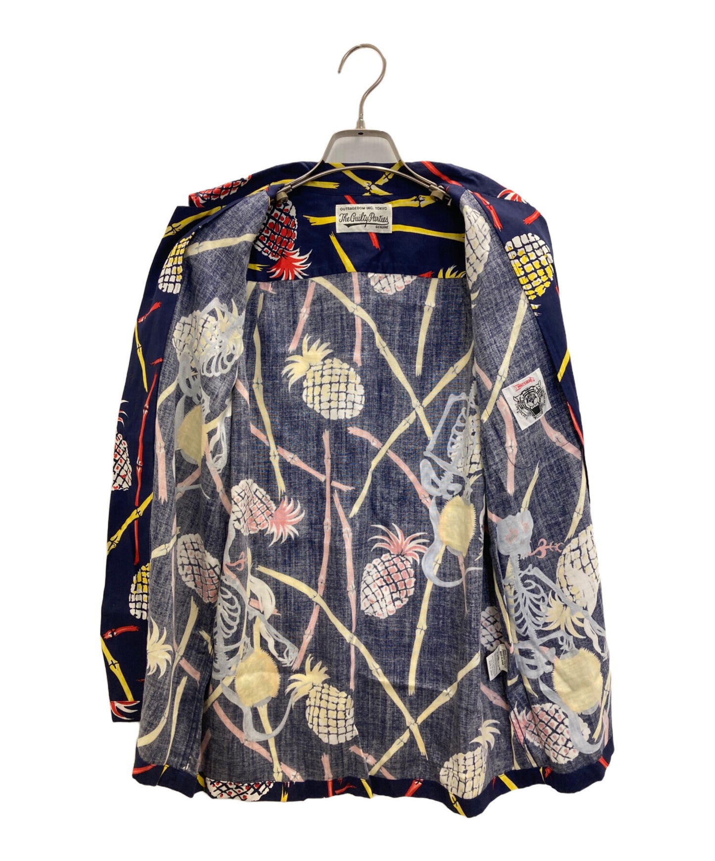 [Pre-owned] WACKO MARIA "PRINTED MONSTER" S/S HAWAIIAN SHIRT (TYPE-2)