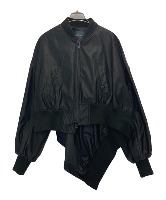 [Pre-owned] REGULATION Yohji Yamamoto one-striped bomber jacket FY-J54-502