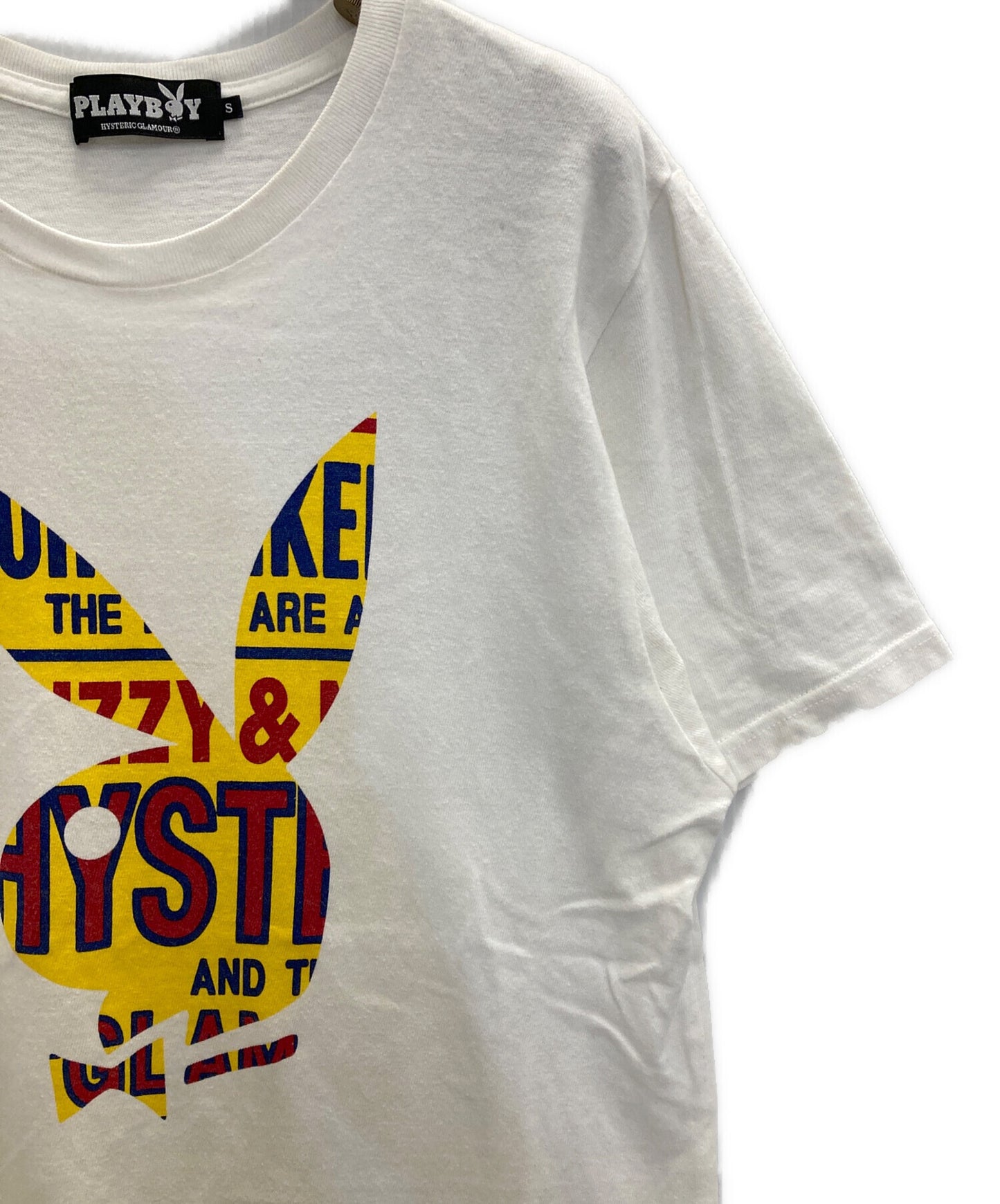 [Pre-owned] Hysteric Glamour HYS RABBIT HEAD printed T-shirt 12181CT05