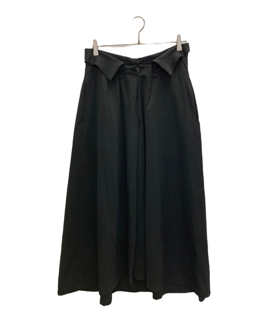 [Pre-owned] Y's Wool gabardine long skirt YW-S12-100