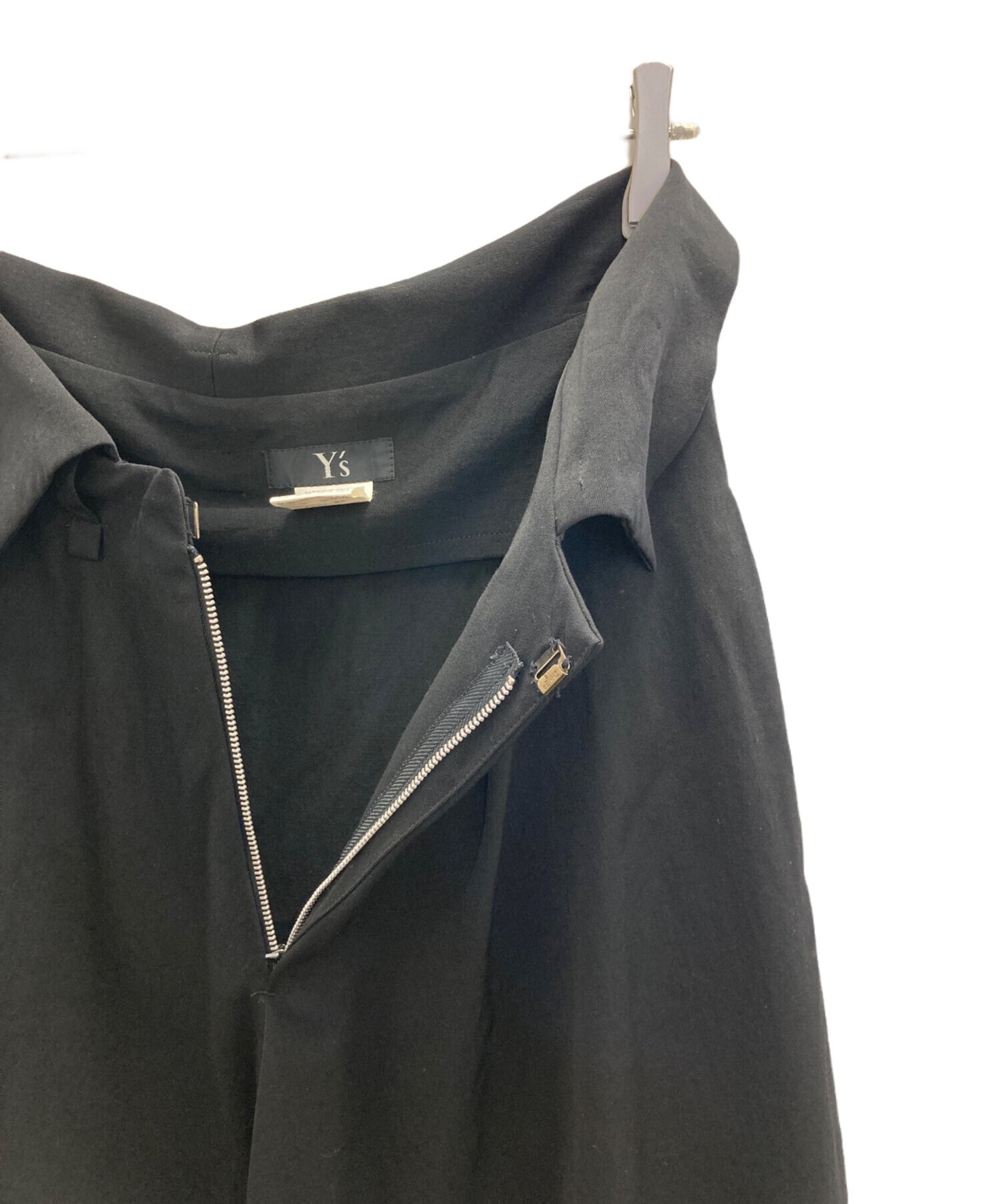 [Pre-owned] Y's Wool gabardine long skirt YW-S12-100