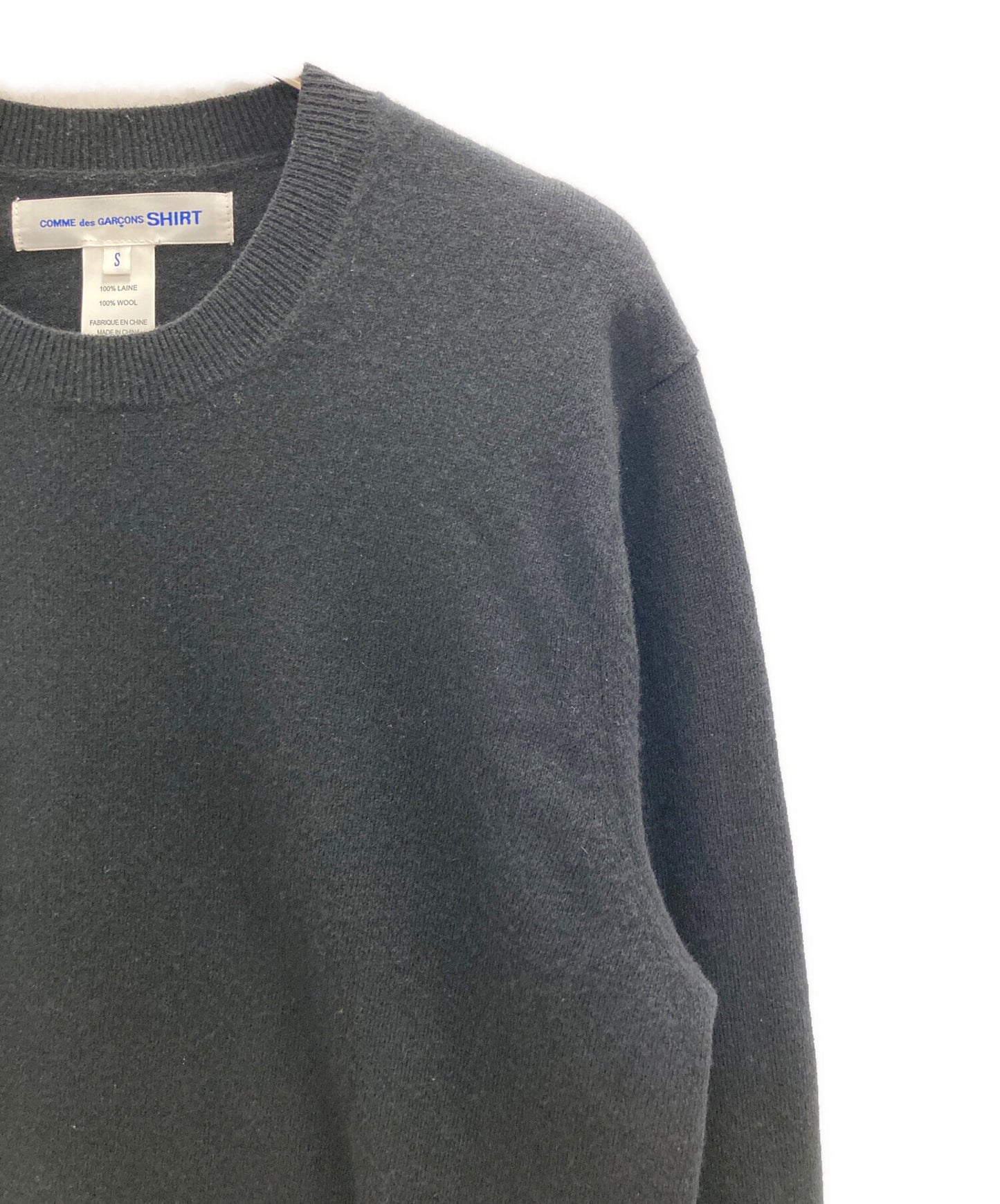 [Pre-owned] COMME des GARCONS SHIRT FOREVER Round-Neck Pullover Knit FZ-N108
