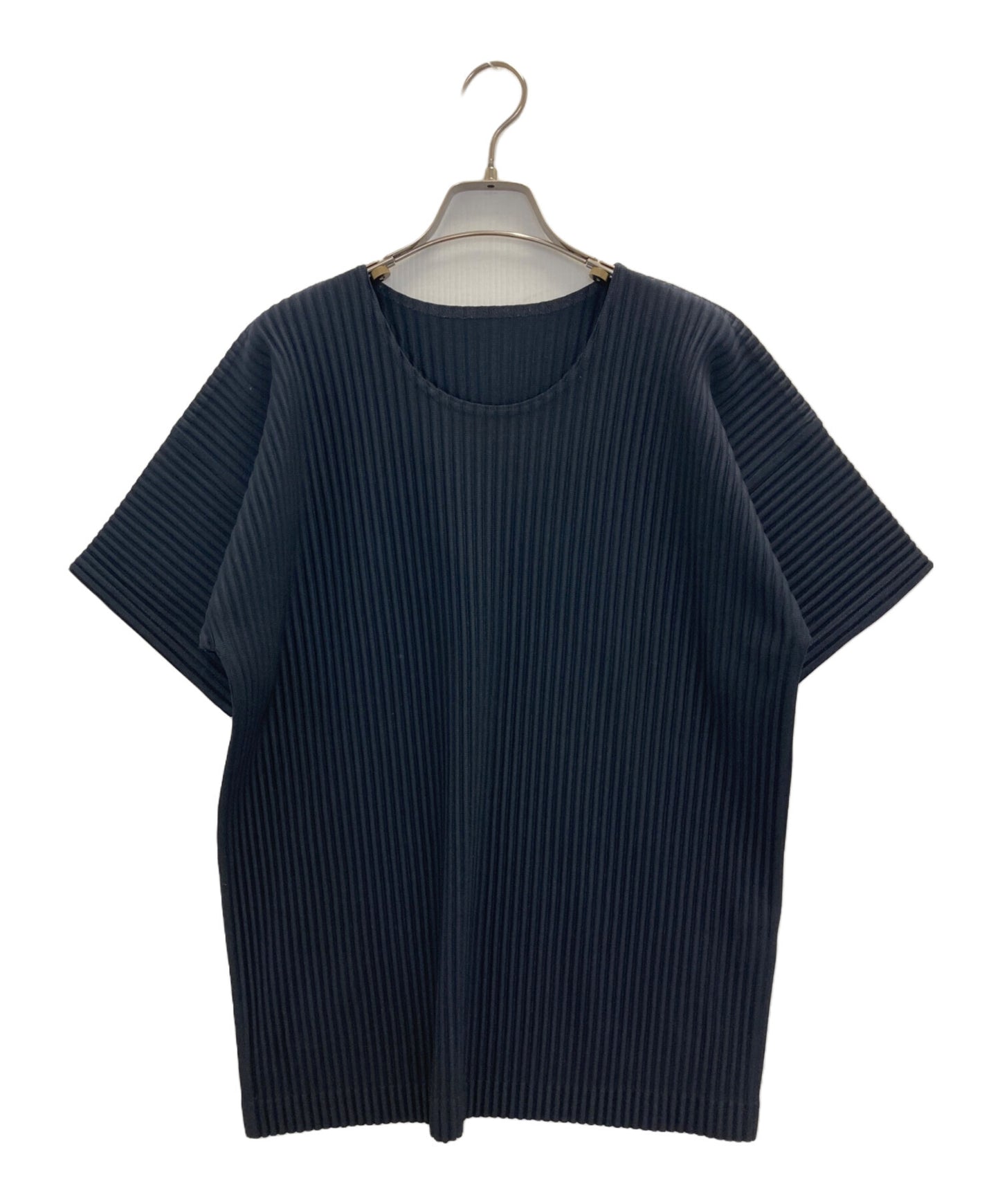 [Pre-owned] HOMME PLISSE ISSEY MIYAKE Pleated crew-neck cut and sewn HP55JK020
