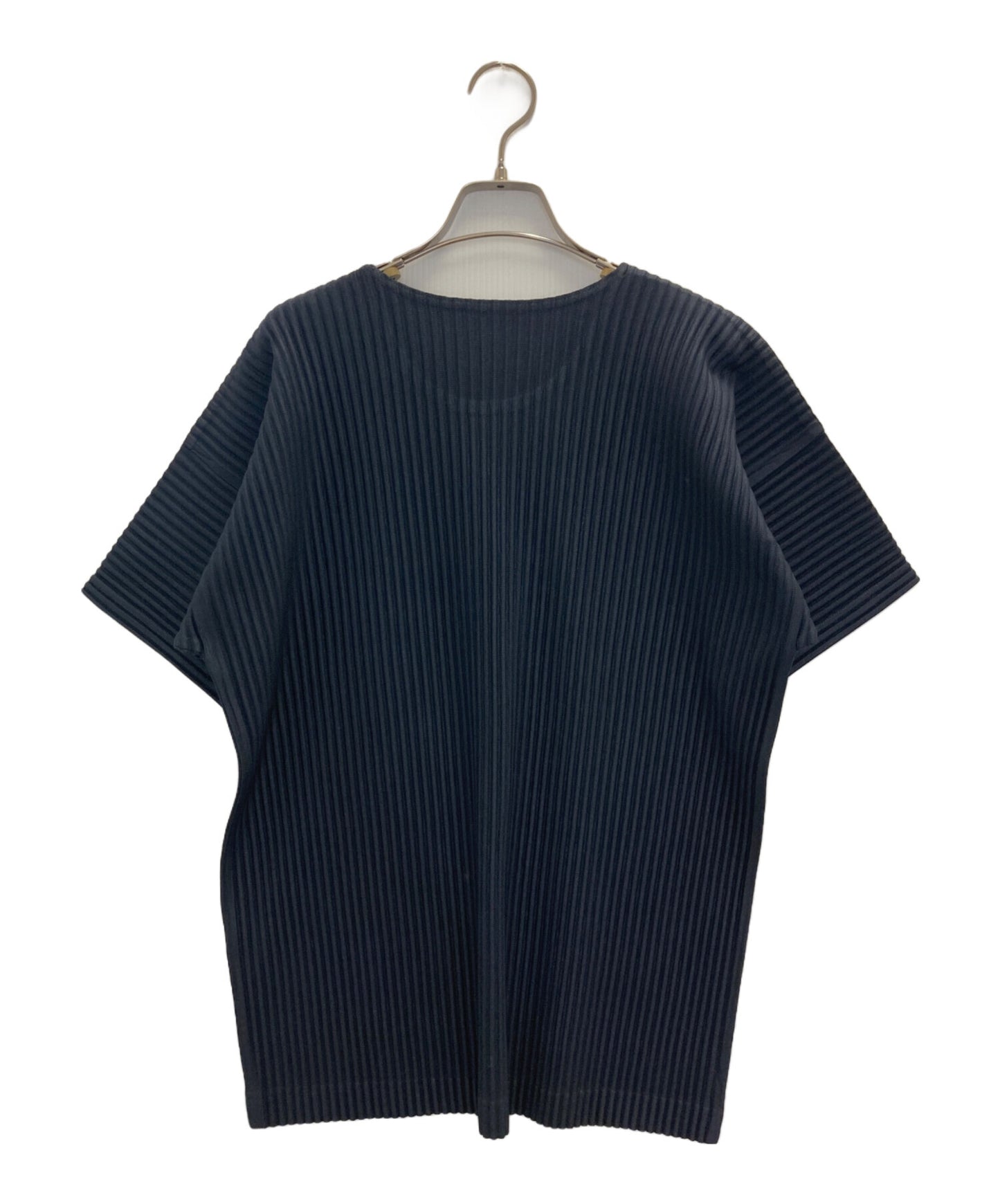 [Pre-owned] HOMME PLISSE ISSEY MIYAKE Pleated crew-neck cut and sewn HP55JK020