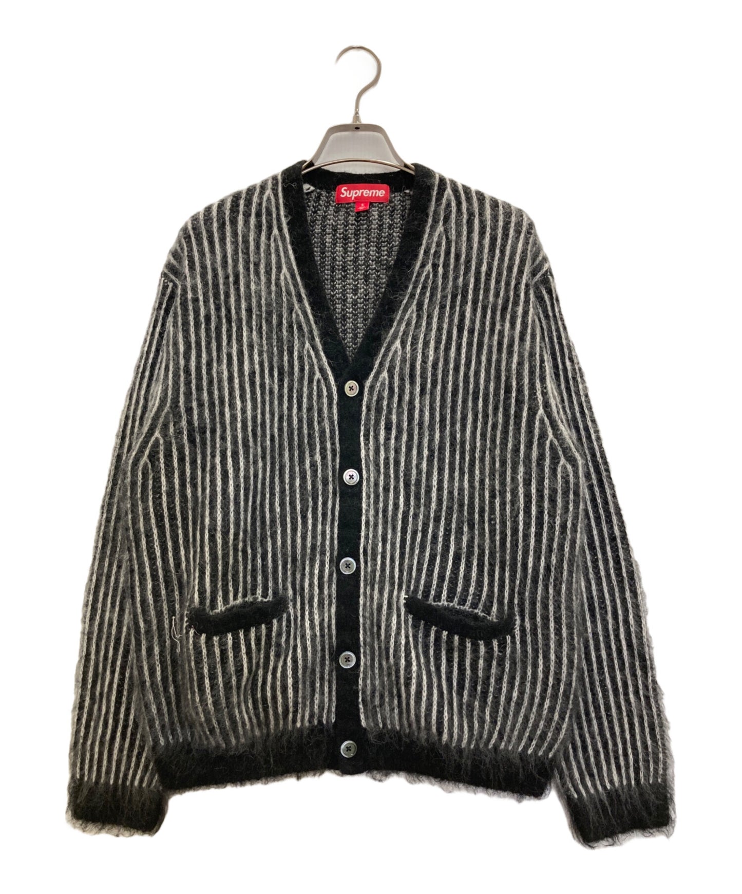 [Pre-owned] SUPREME 2-TONE Mohair Cardigan