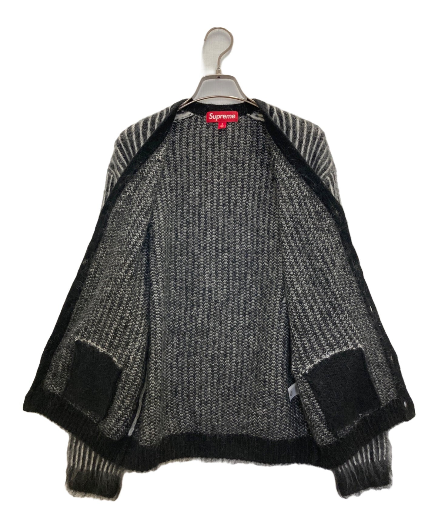 [Pre-owned] SUPREME 2-TONE Mohair Cardigan