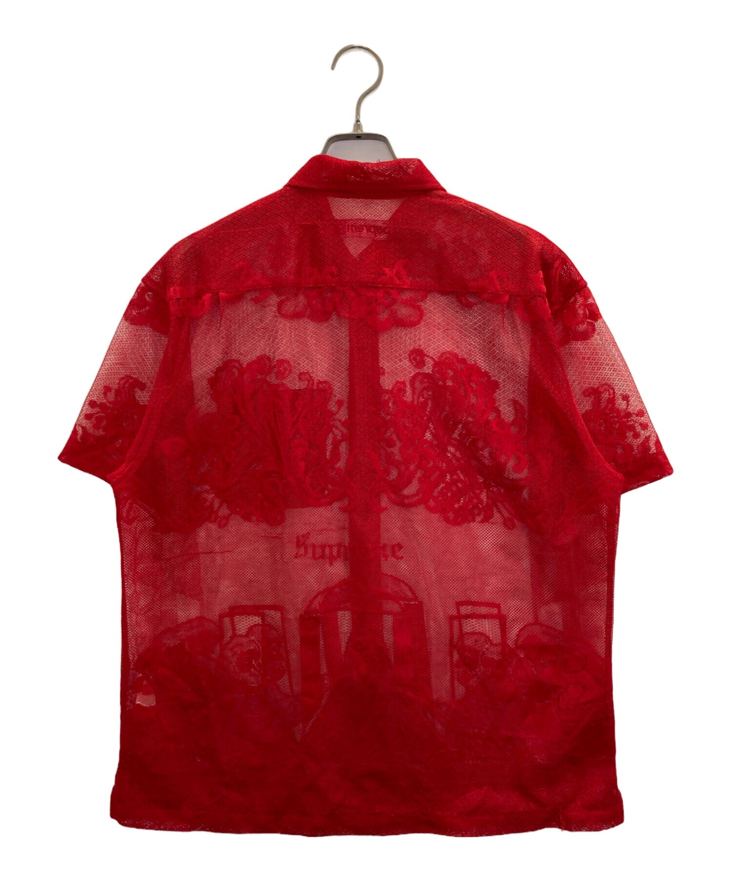 [Pre-owned] SUPREME Last Supper Lace S/S Shirt