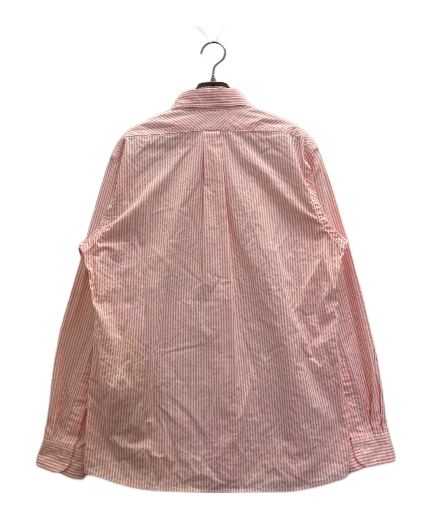 [Pre-owned] HUMAN MADE heart patch stripe shirts
