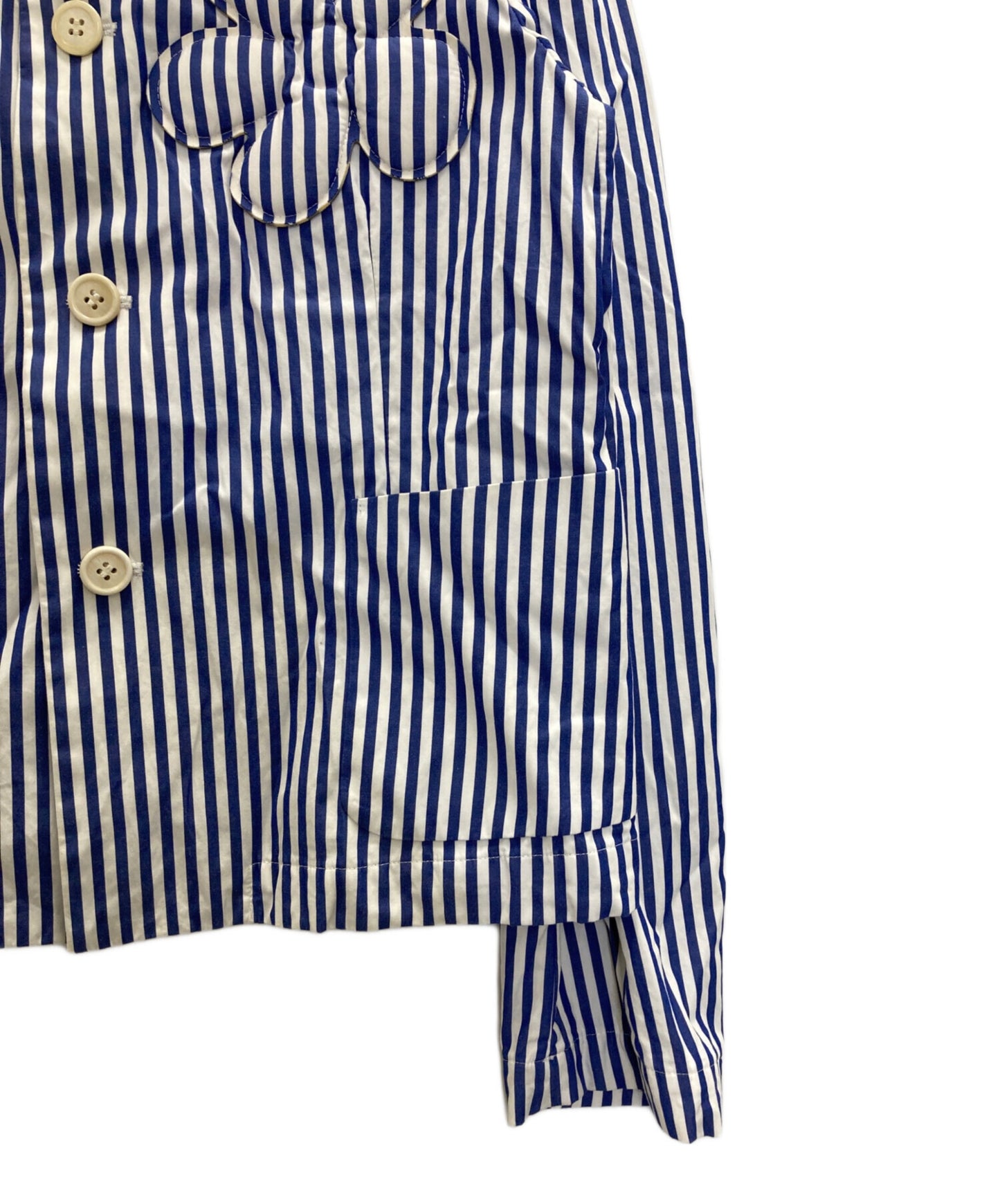 [Pre-owned] COMME des GARCONS GIRL Flower Stripe Design Jacket NM-J009