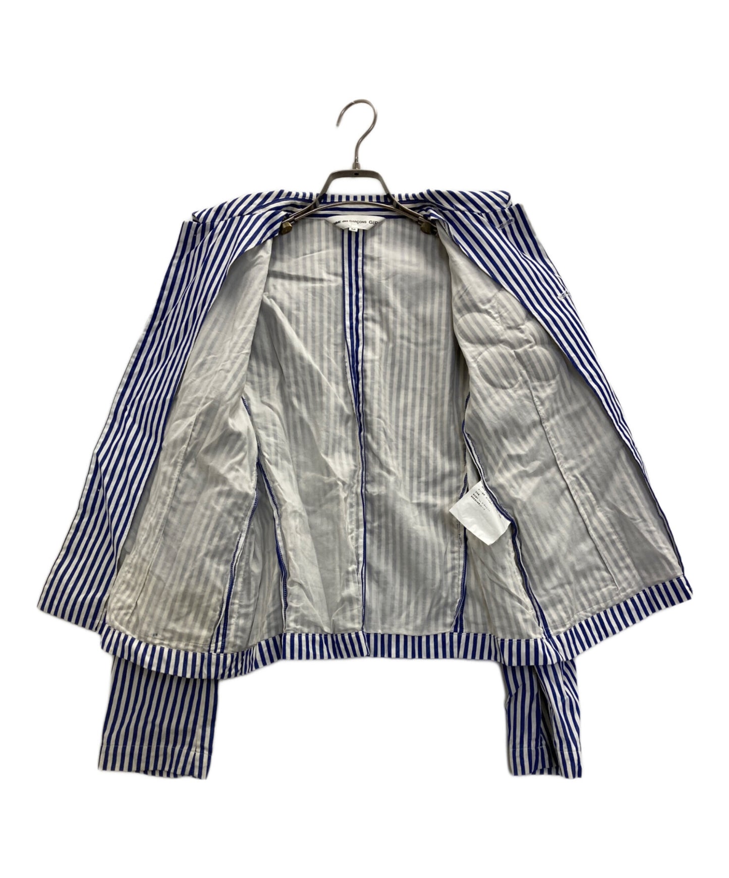 [Pre-owned] COMME des GARCONS GIRL Flower Stripe Design Jacket NM-J009